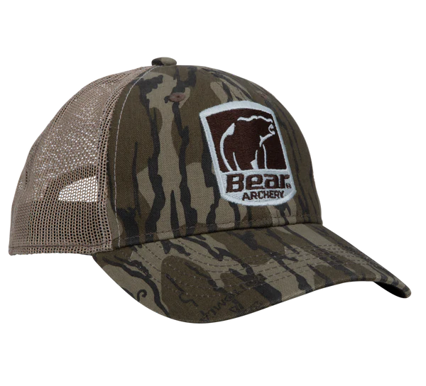 Bear Mossy Oak Shield Hat