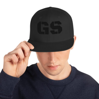 Garcia Sports Shop Black On Black Snapback Hat