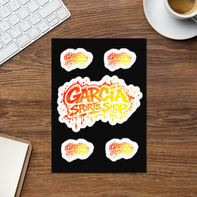 Garcia Sports Shop "Graffiti Logo" Sticker Sheet