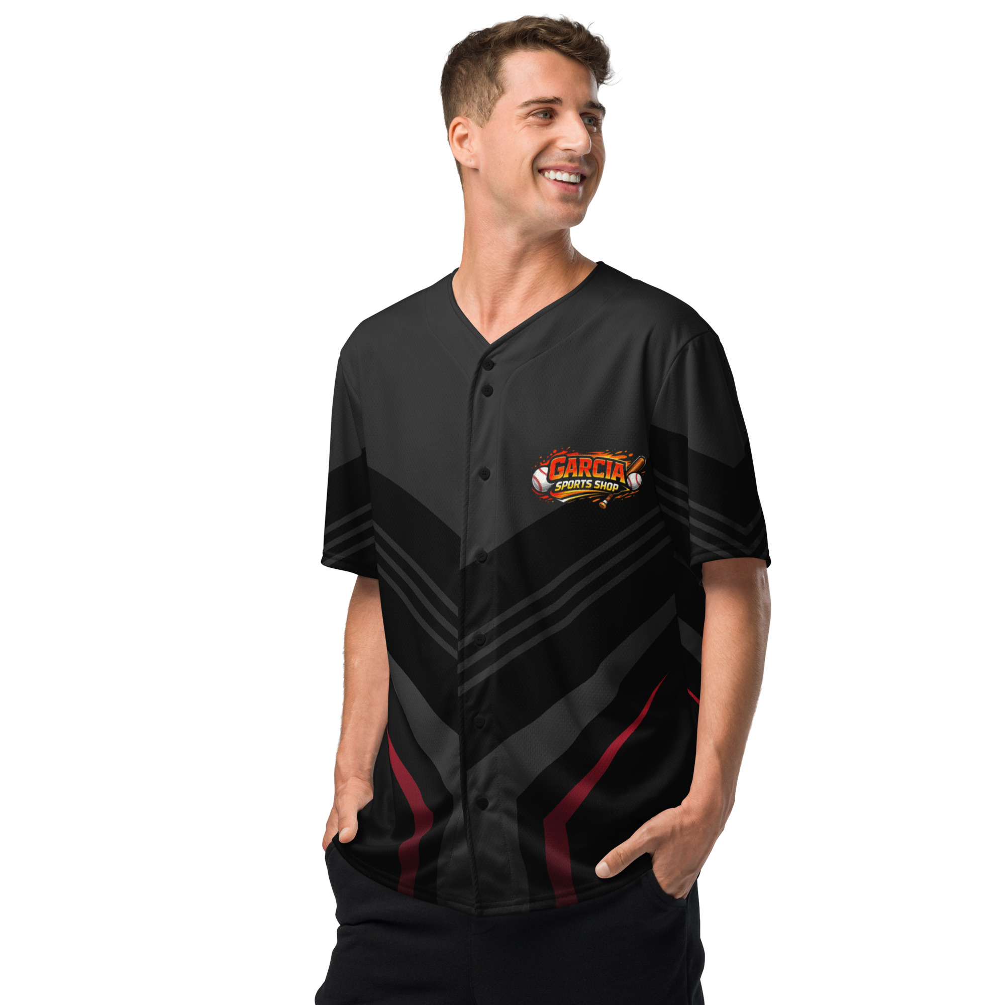 Garcia Sports Shop Brand Official Baseball Jersey - Image 4
