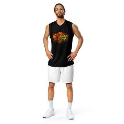 Garcia Sports Shop Black Unisex Basketball Jersey