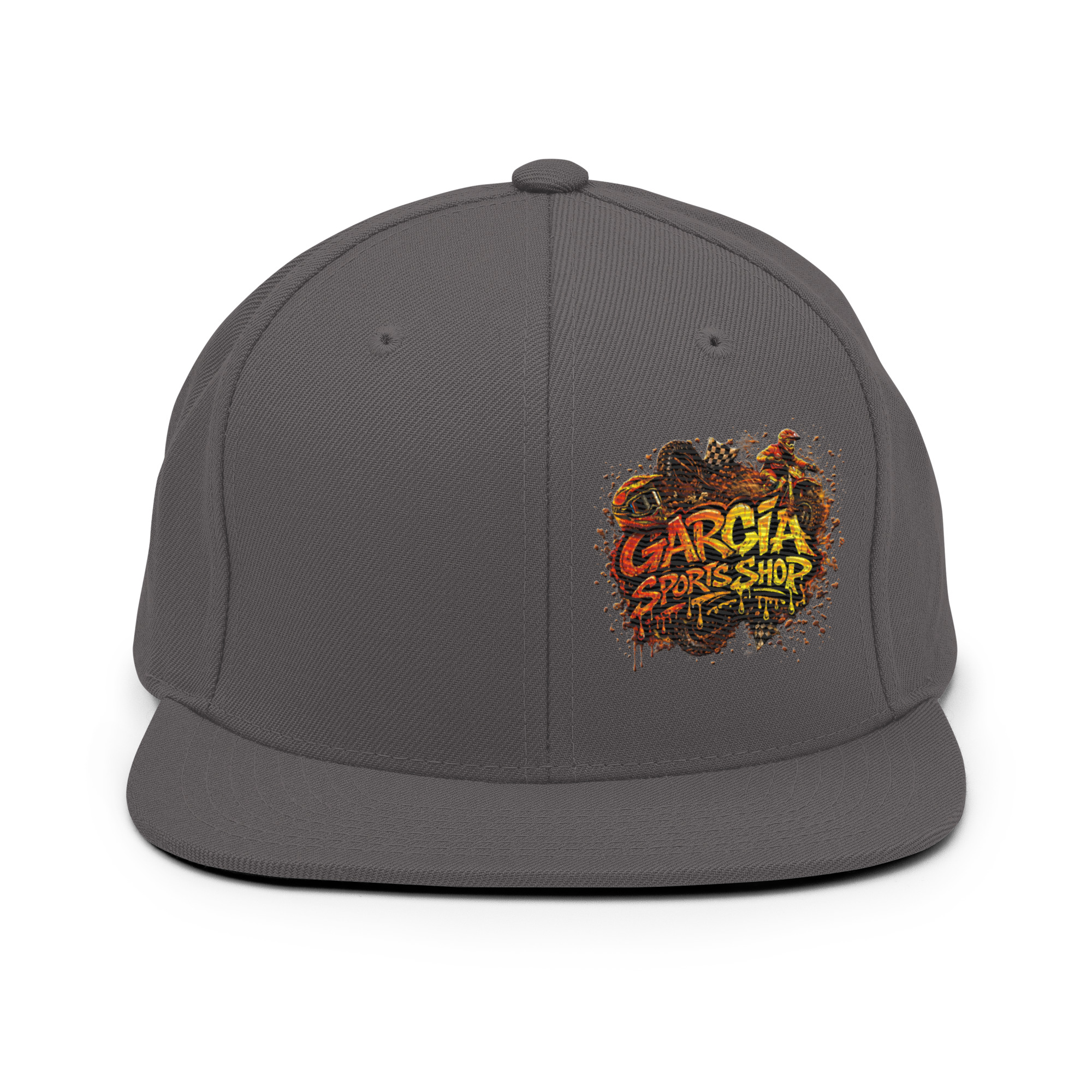 Garcia Sports Shop Moto Merch Snapback Hat - Image 14