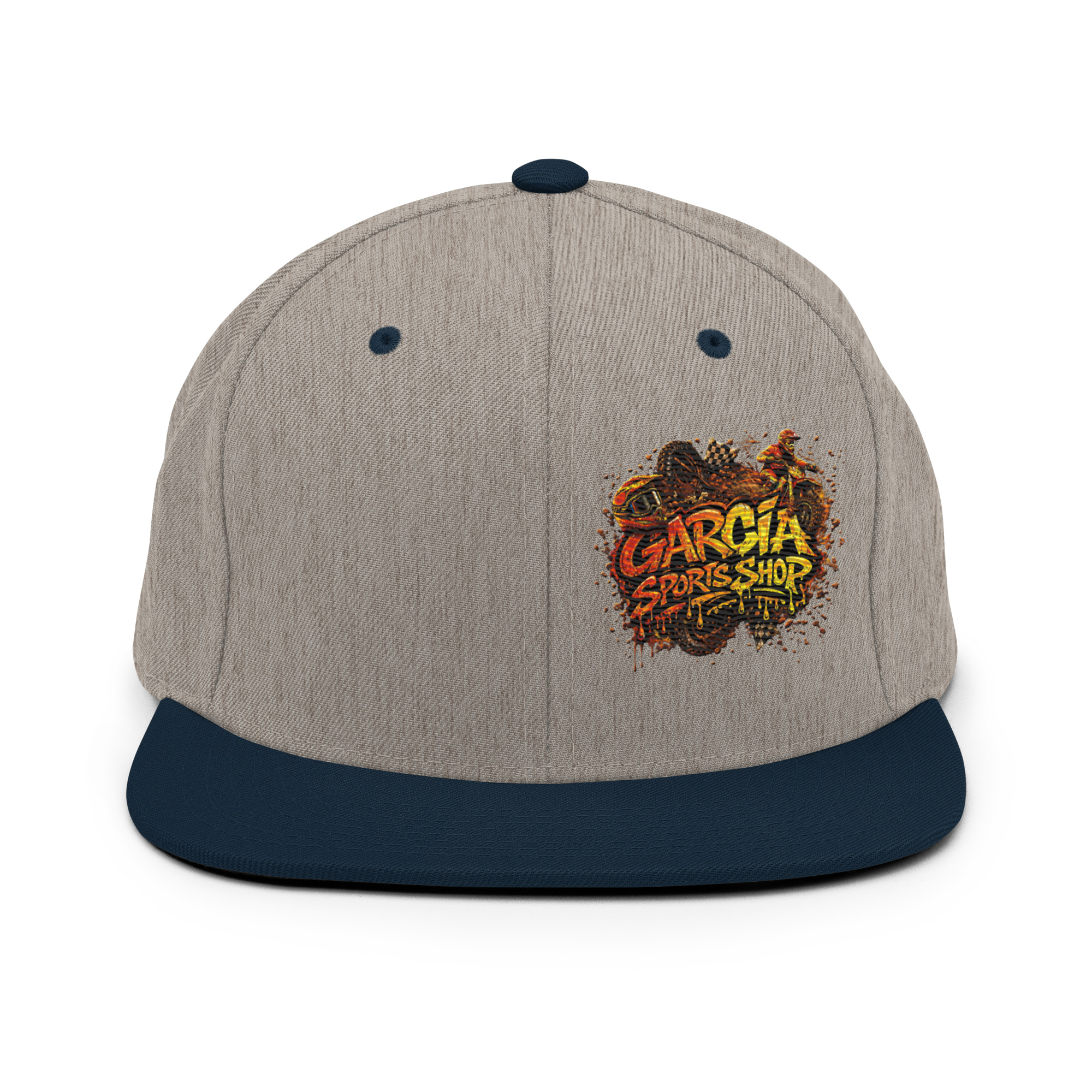 Garcia Sports Shop Moto Merch Snapback Hat - Image 17