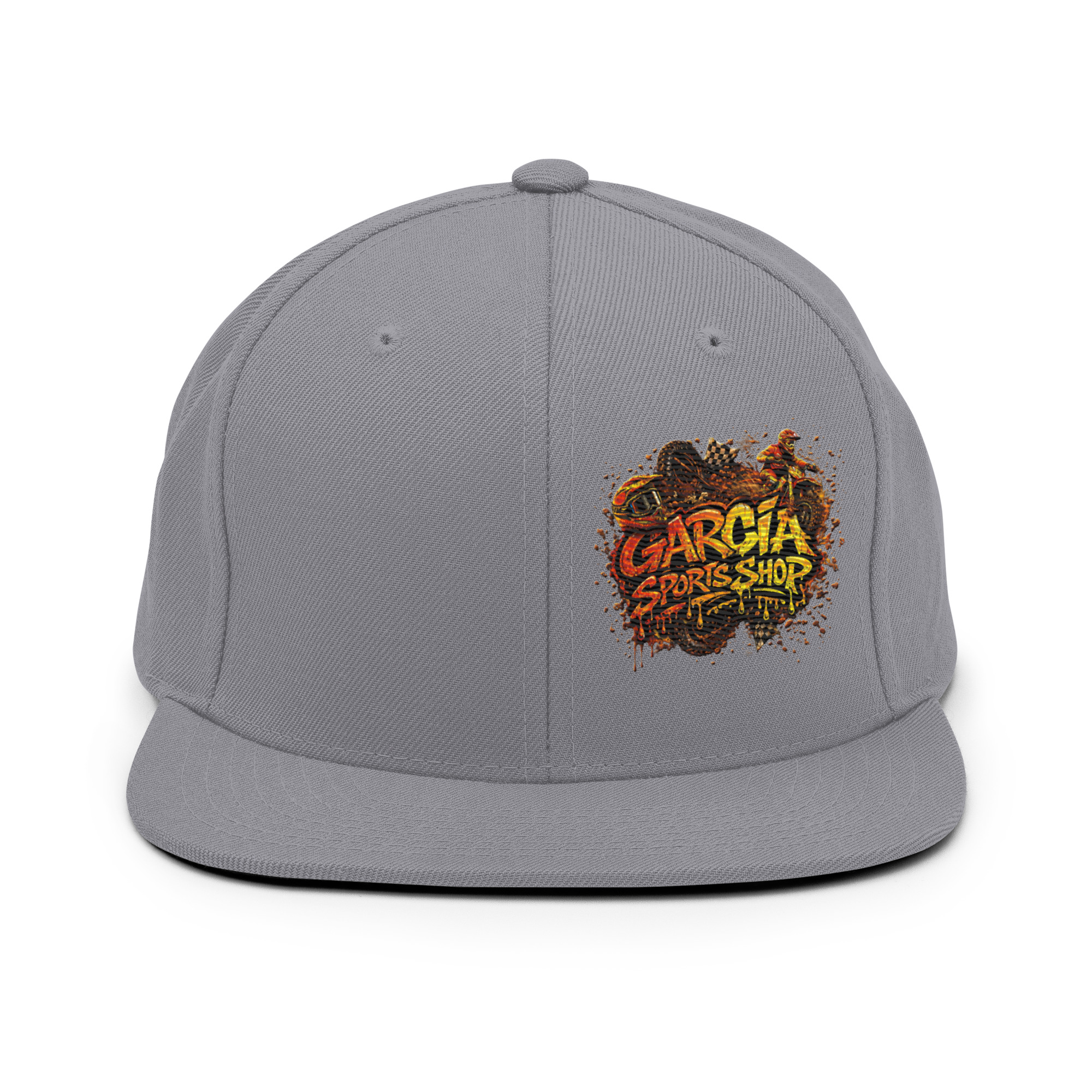 Garcia Sports Shop Moto Merch Snapback Hat - Image 15