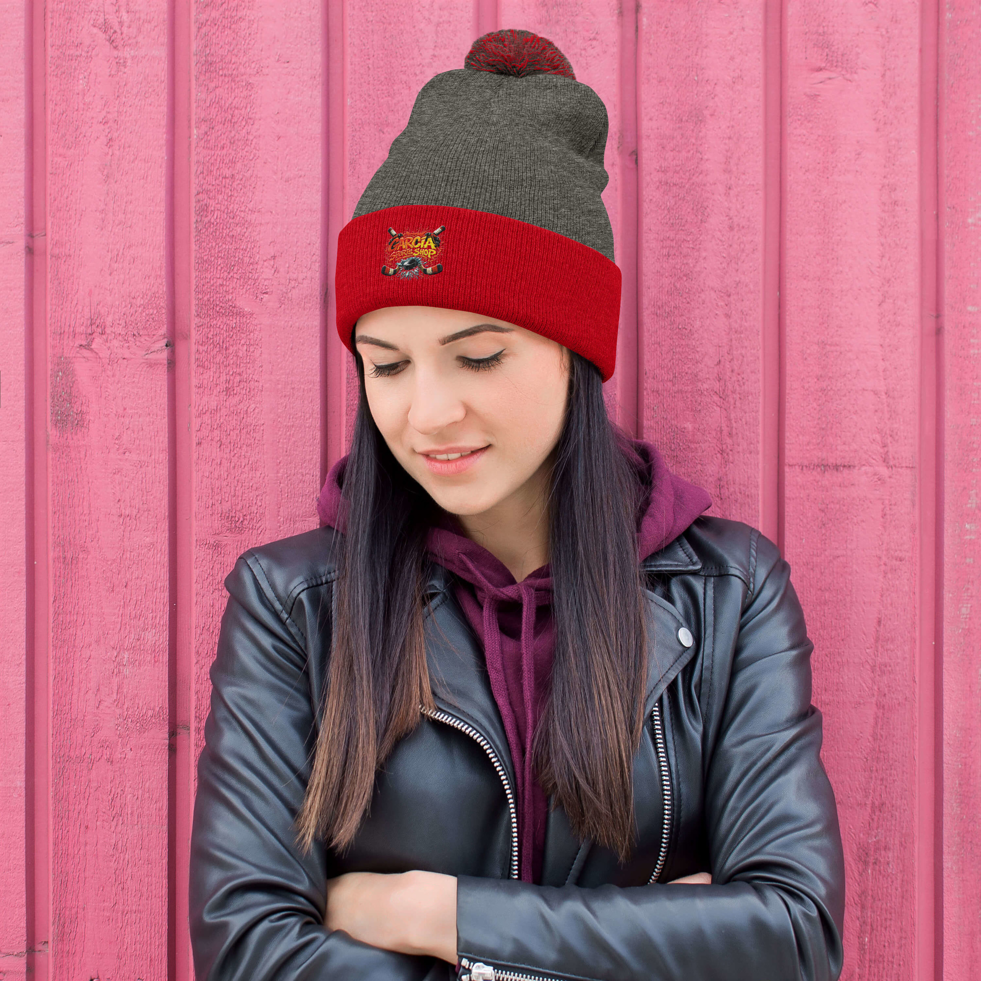 Garcia Sports Shop Pom-Pom Beanie - Image 5