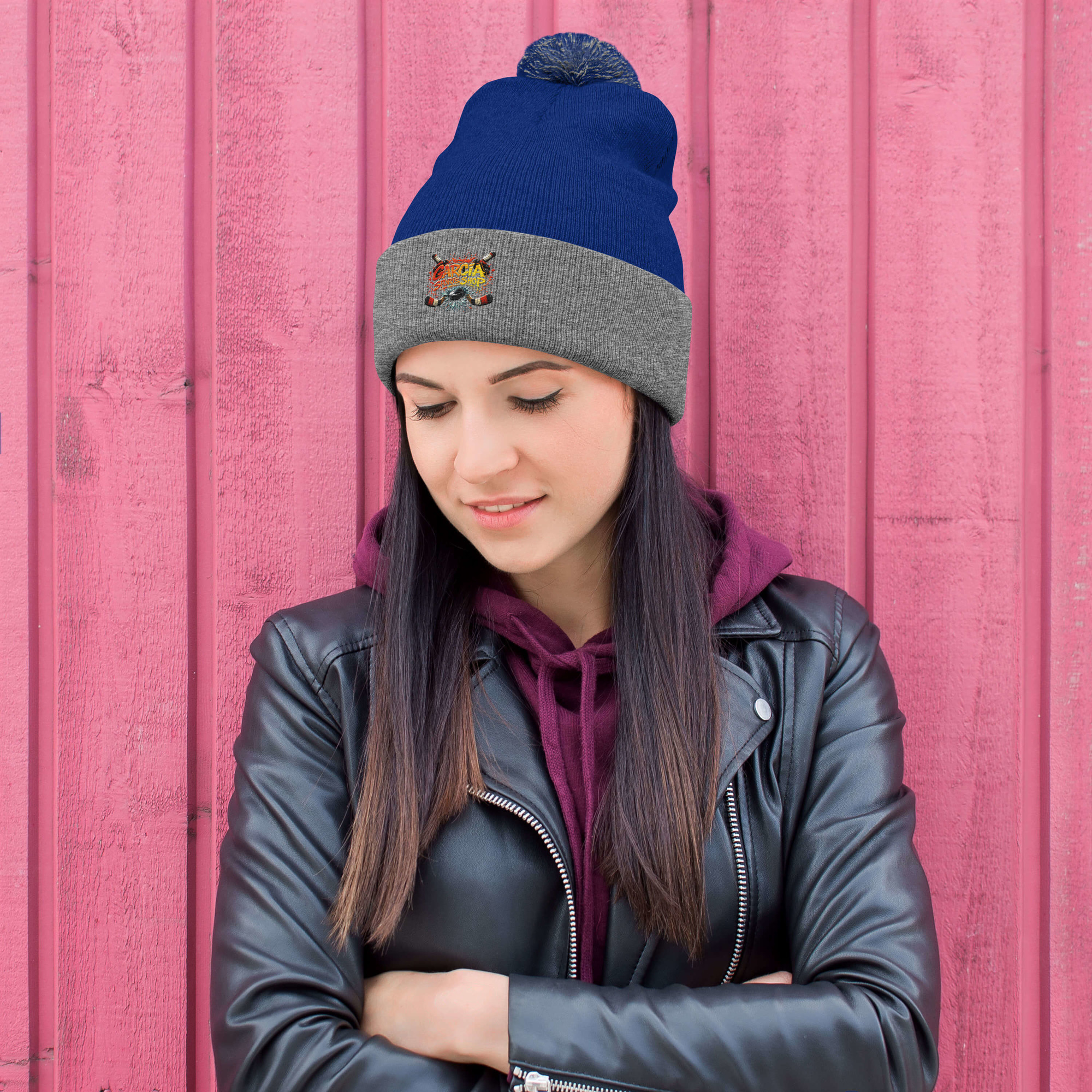 Garcia Sports Shop Pom-Pom Beanie - Image 3