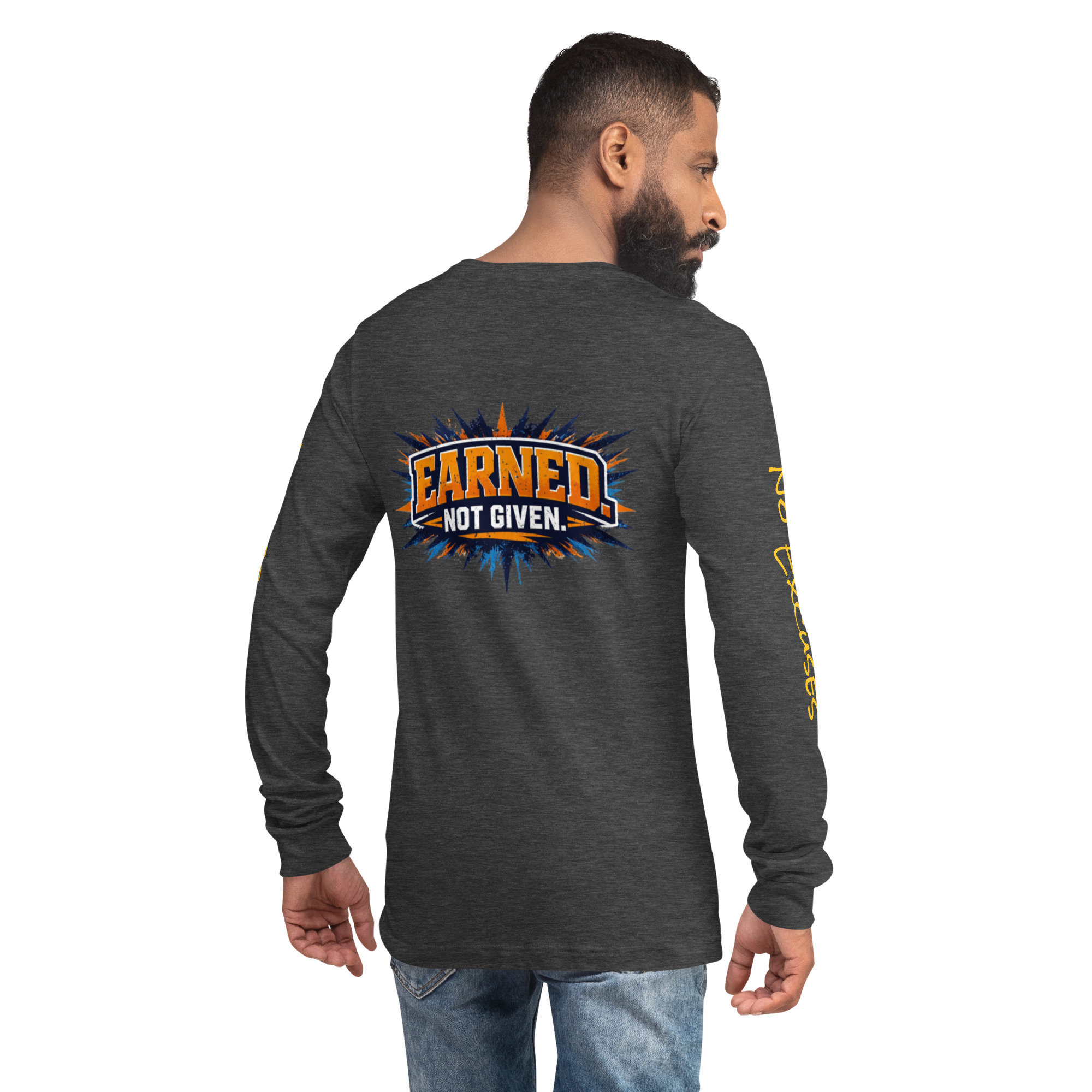 Garcia Sports Shop Football Logo Unisex Long Sleeve Tee - Image 12