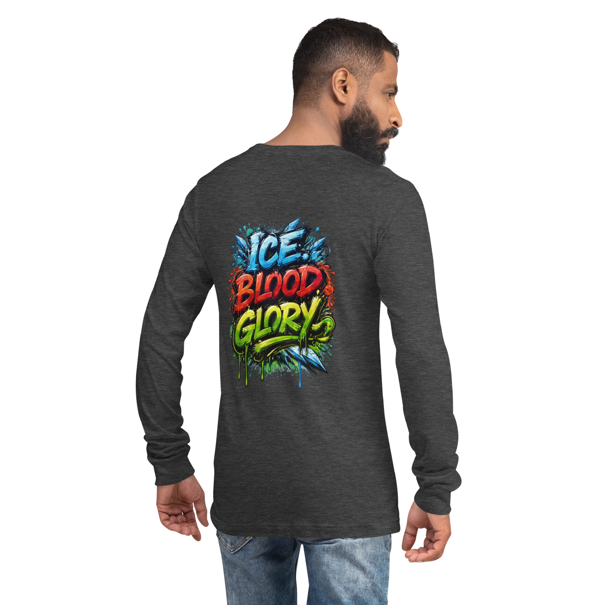 Garcia Sports Shop Hockey Logo Unisex Long Sleeve Tee - Image 12