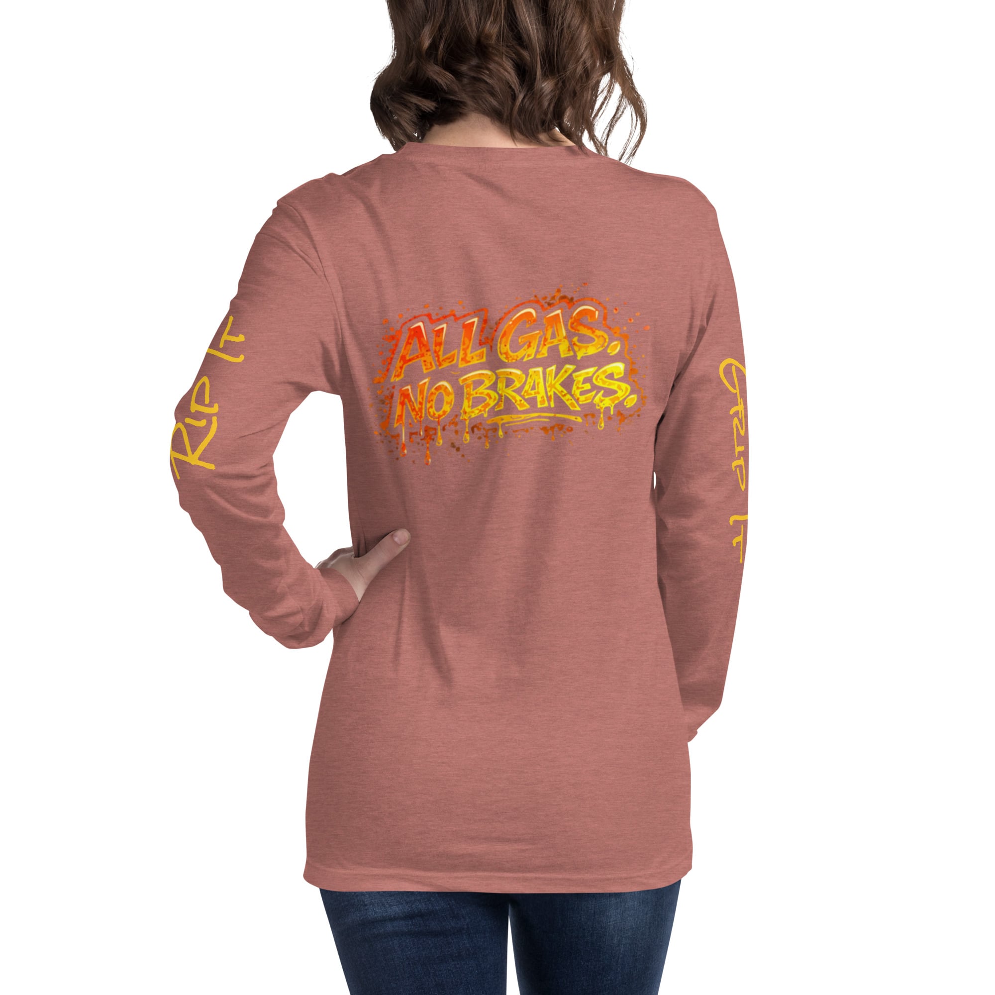 Garcia Sports Shop Moto Unisex Long Sleeve Tee - Image 8