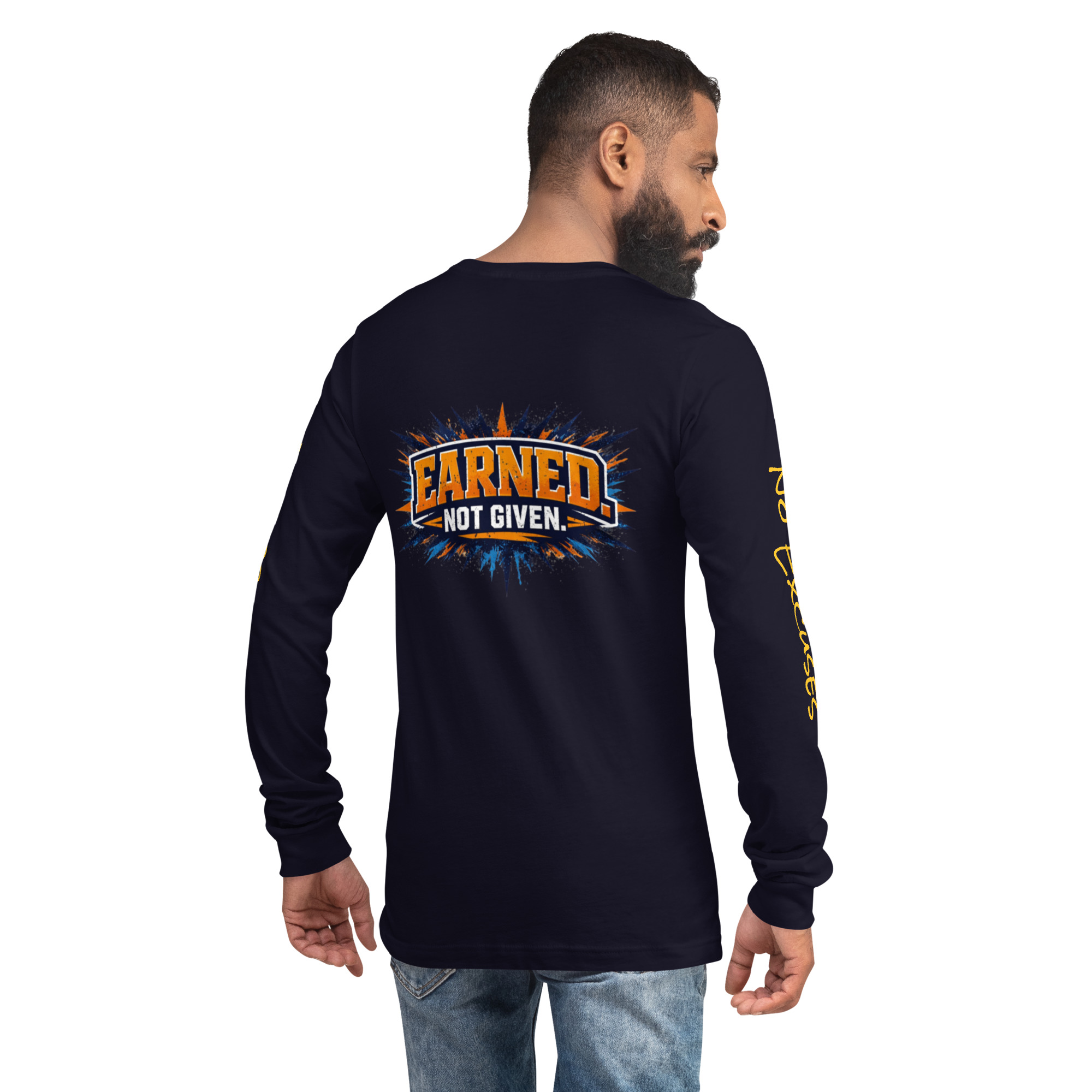 Garcia Sports Shop Football Logo Unisex Long Sleeve Tee - Image 10