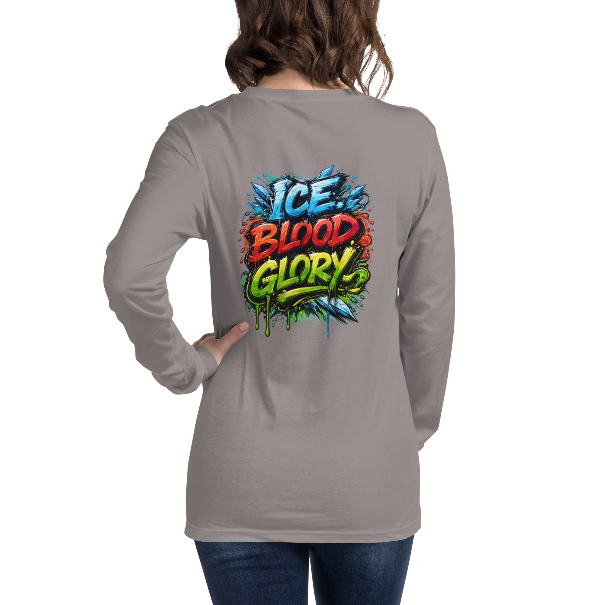 Garcia Sports Shop Hockey Logo Unisex Long Sleeve Tee - Image 24