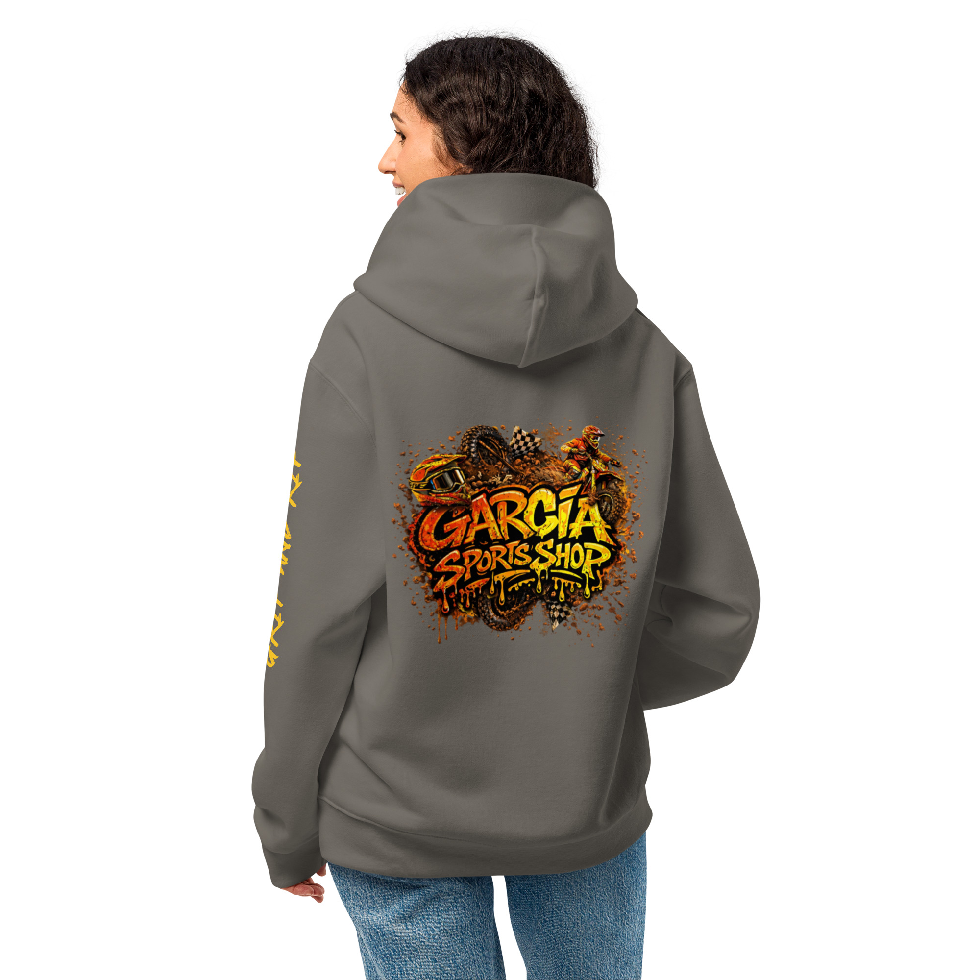 Garcia Sports Shop Motocross Heavyweight Hoodie - Image 5
