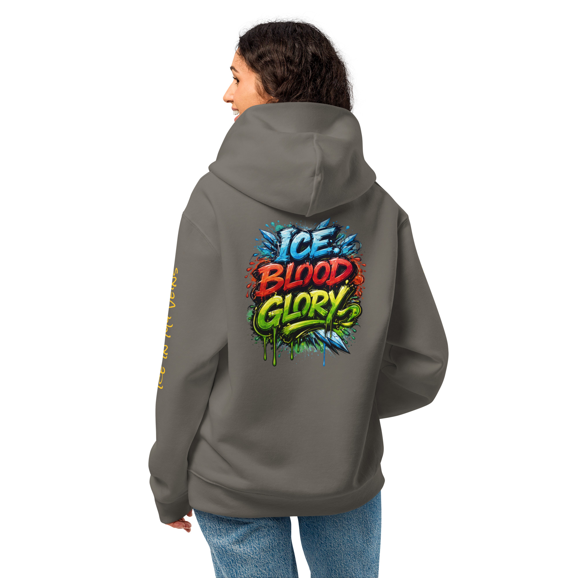Garcia Sports Shop Hockey Logo Heavyweight Hoodie - Image 15
