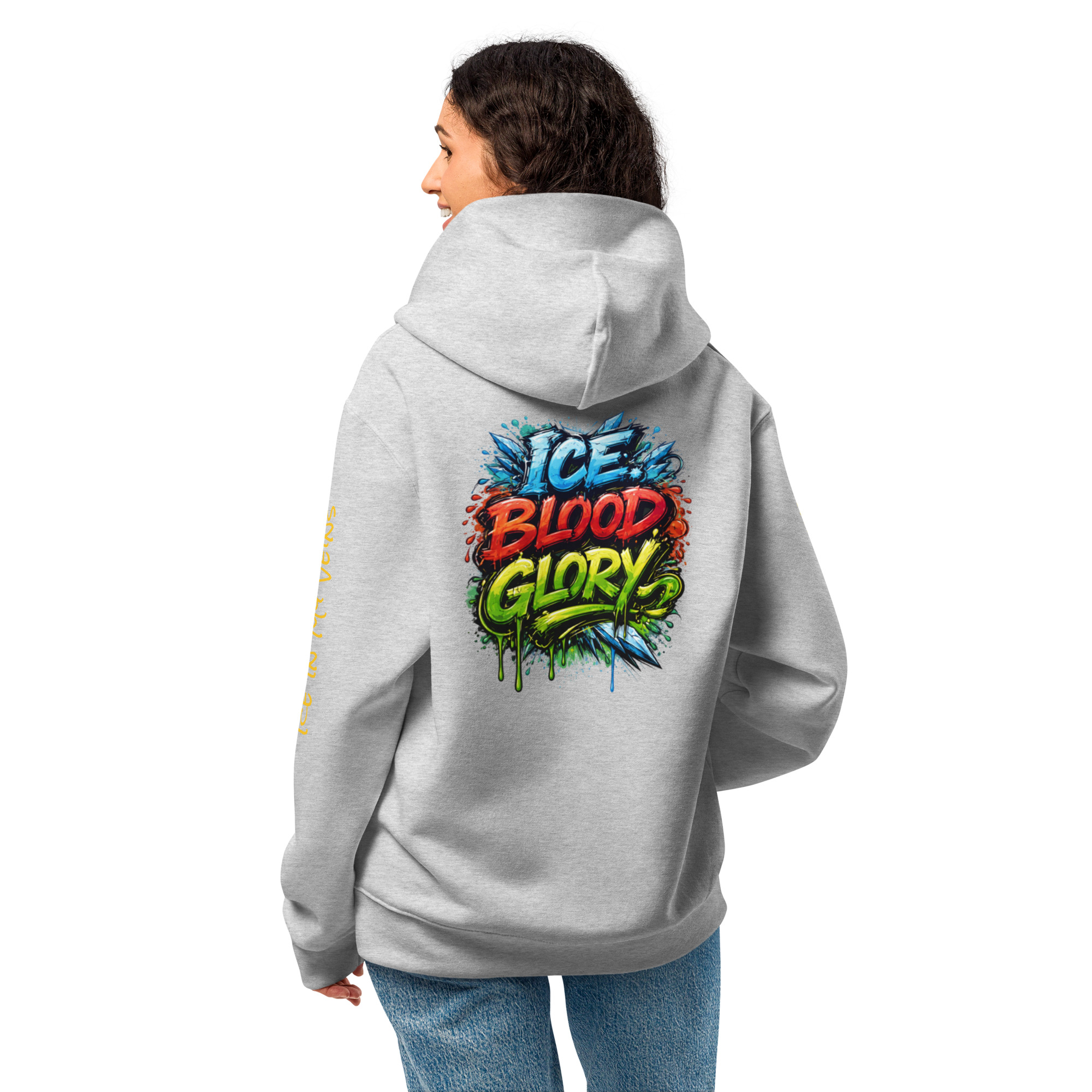 Garcia Sports Shop Hockey Logo Heavyweight Hoodie - Image 19