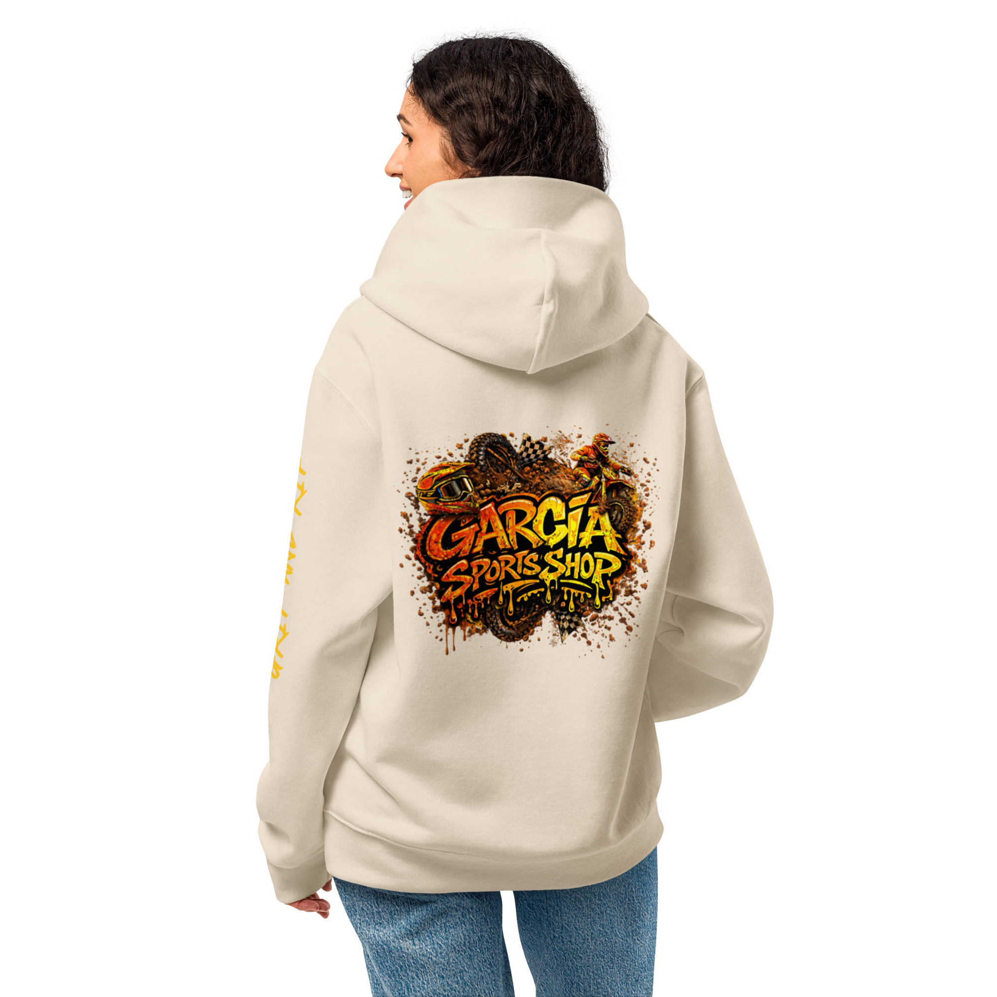 Garcia Sports Shop Motocross Heavyweight Hoodie - Image 2