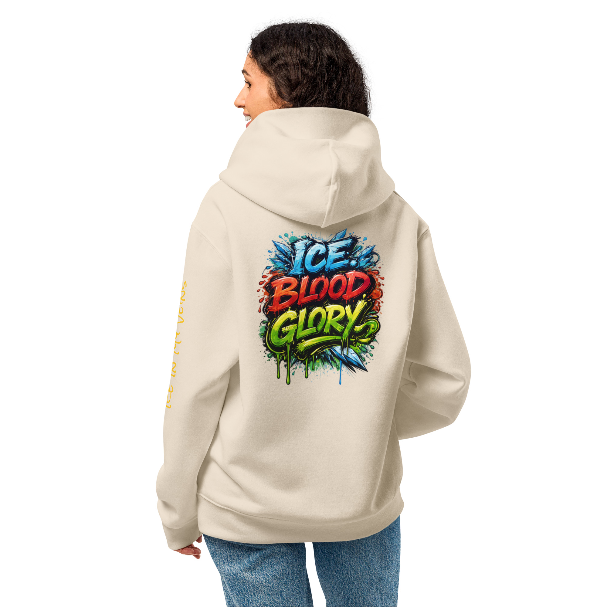 Garcia Sports Shop Hockey Logo Heavyweight Hoodie - Image 18