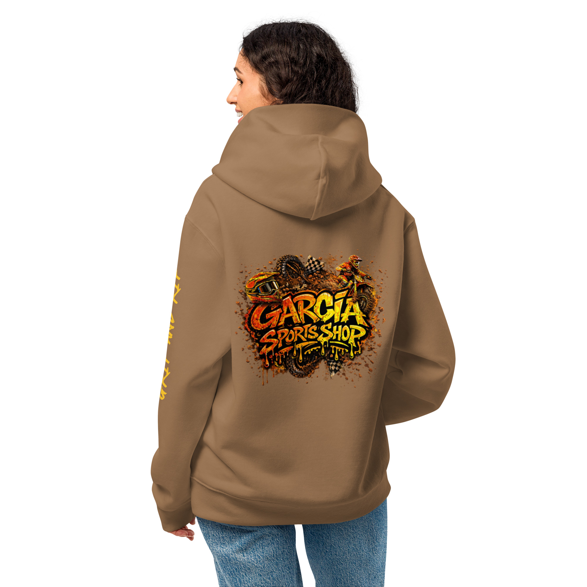 Garcia Sports Shop Motocross Heavyweight Hoodie - Image 4