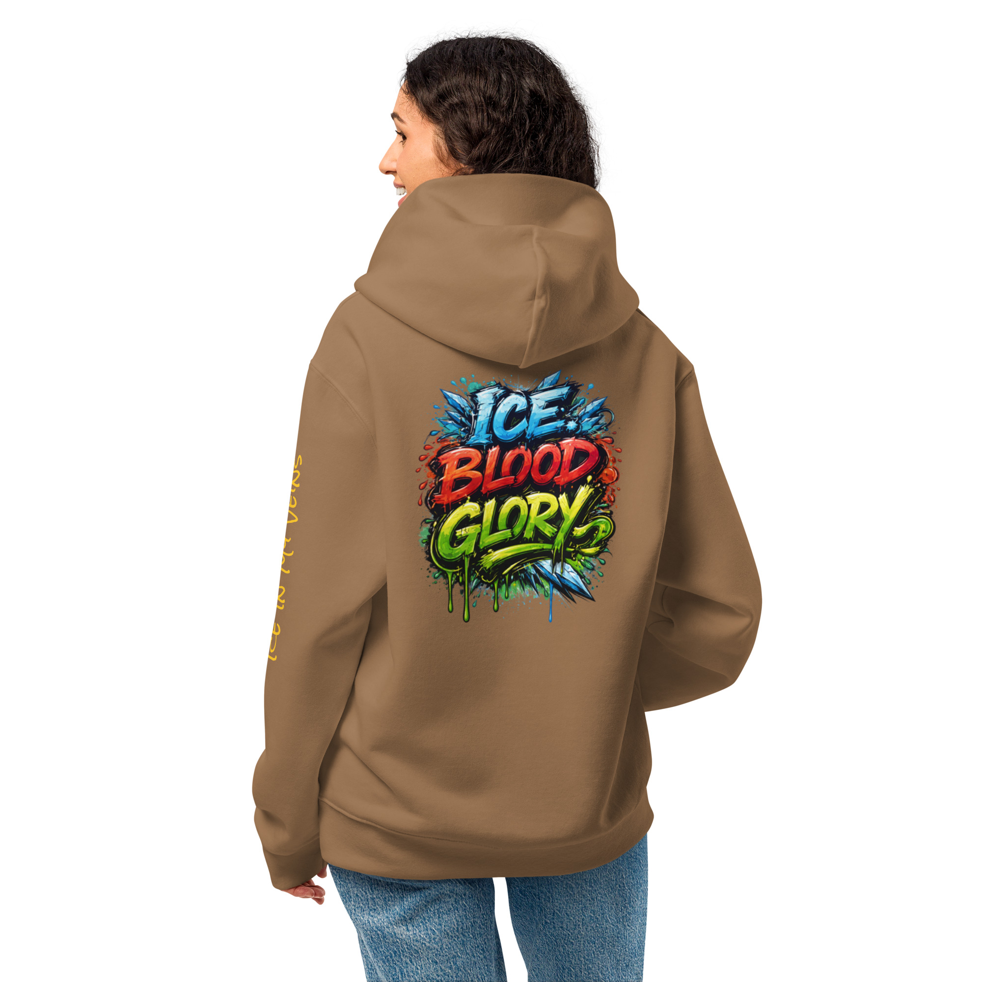 Garcia Sports Shop Hockey Logo Heavyweight Hoodie - Image 16