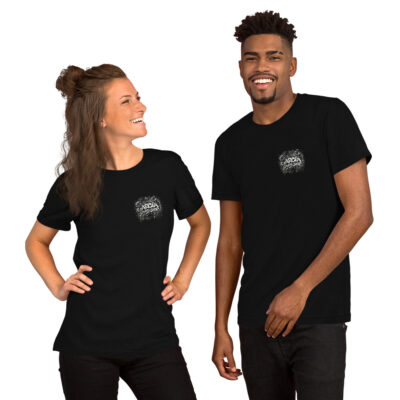 Garcia Sports Shop Graffiti Moto Black & White Logo Unisex T-Shirt