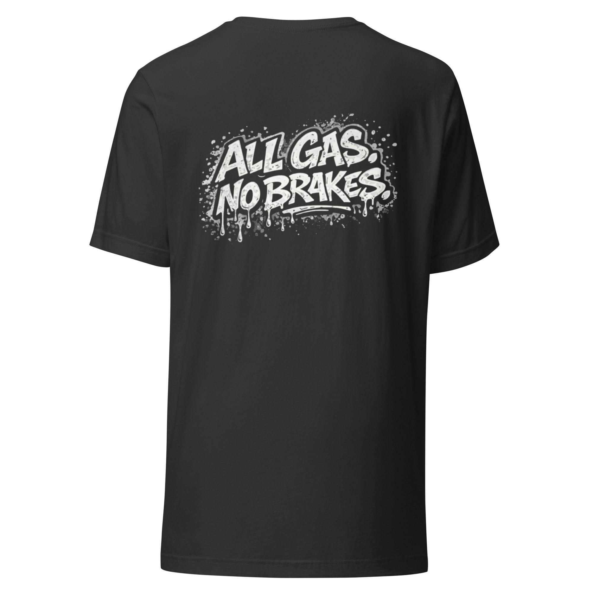Garcia Sports Shop Graffiti Moto Black & White Logo Unisex T-Shirt - Image 19