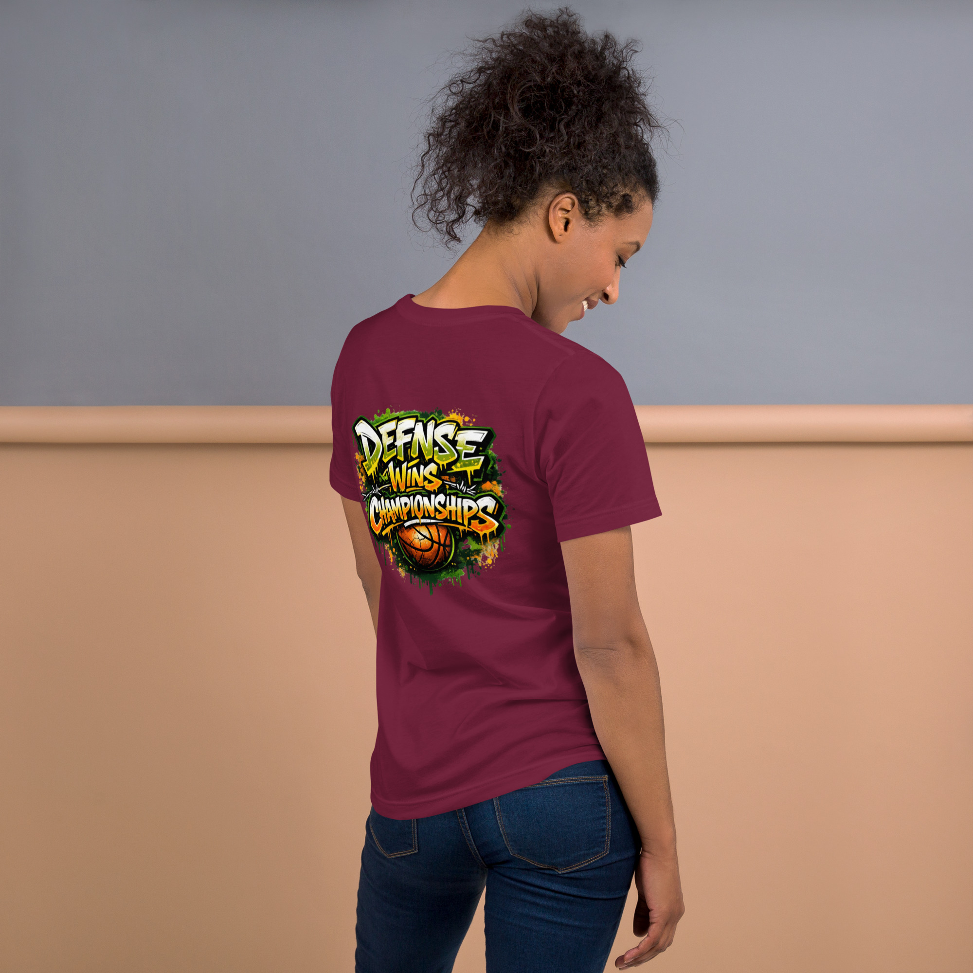 Garcia Sports Shop Basketball Logo Unisex T-Shirt - Image 19