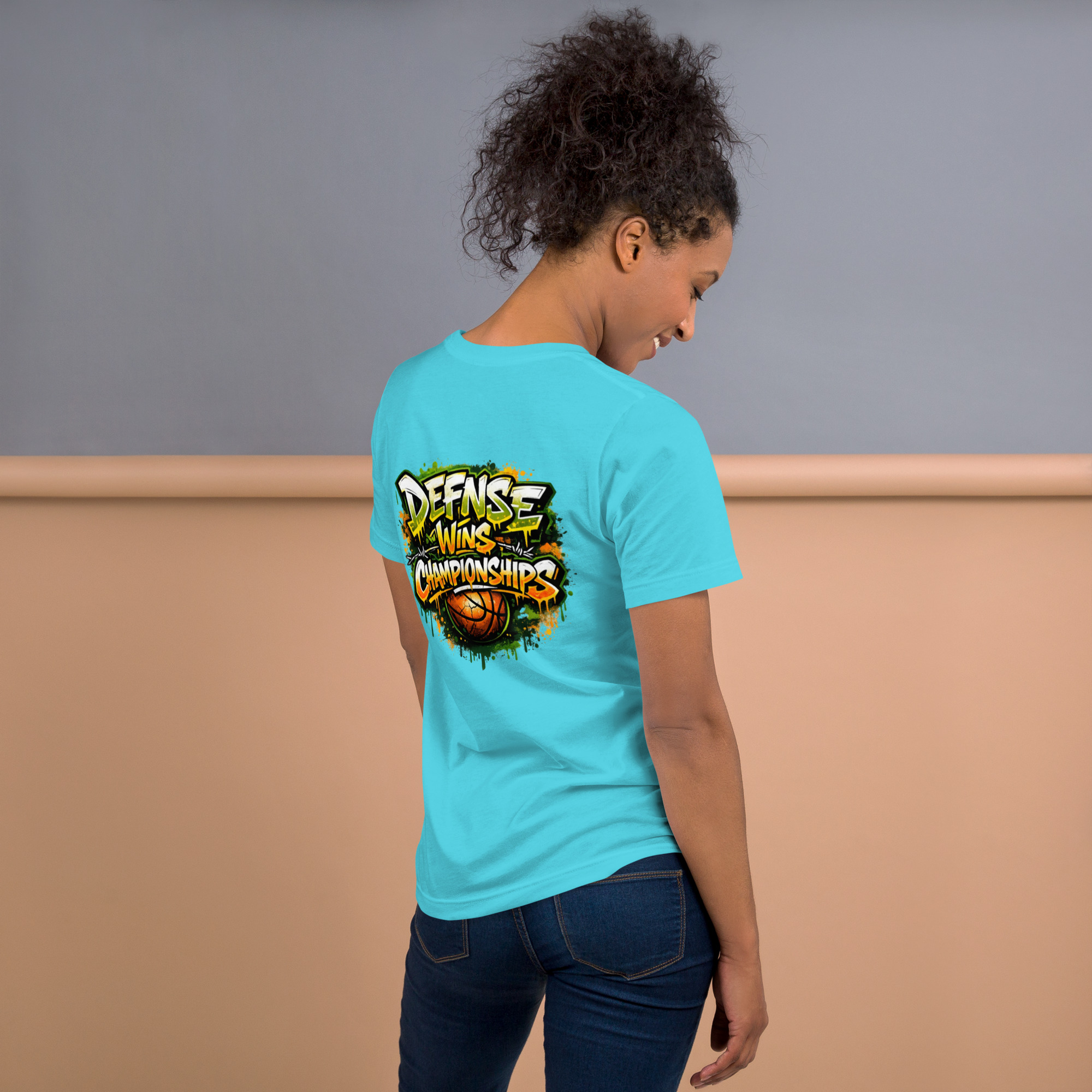 Garcia Sports Shop Basketball Logo Unisex T-Shirt - Image 2