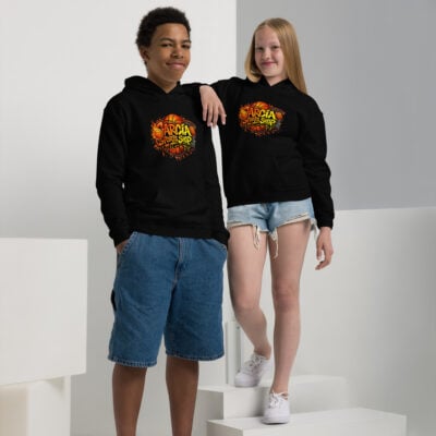 Garcia Sports Shop Basketball Logo Youth Hoodie