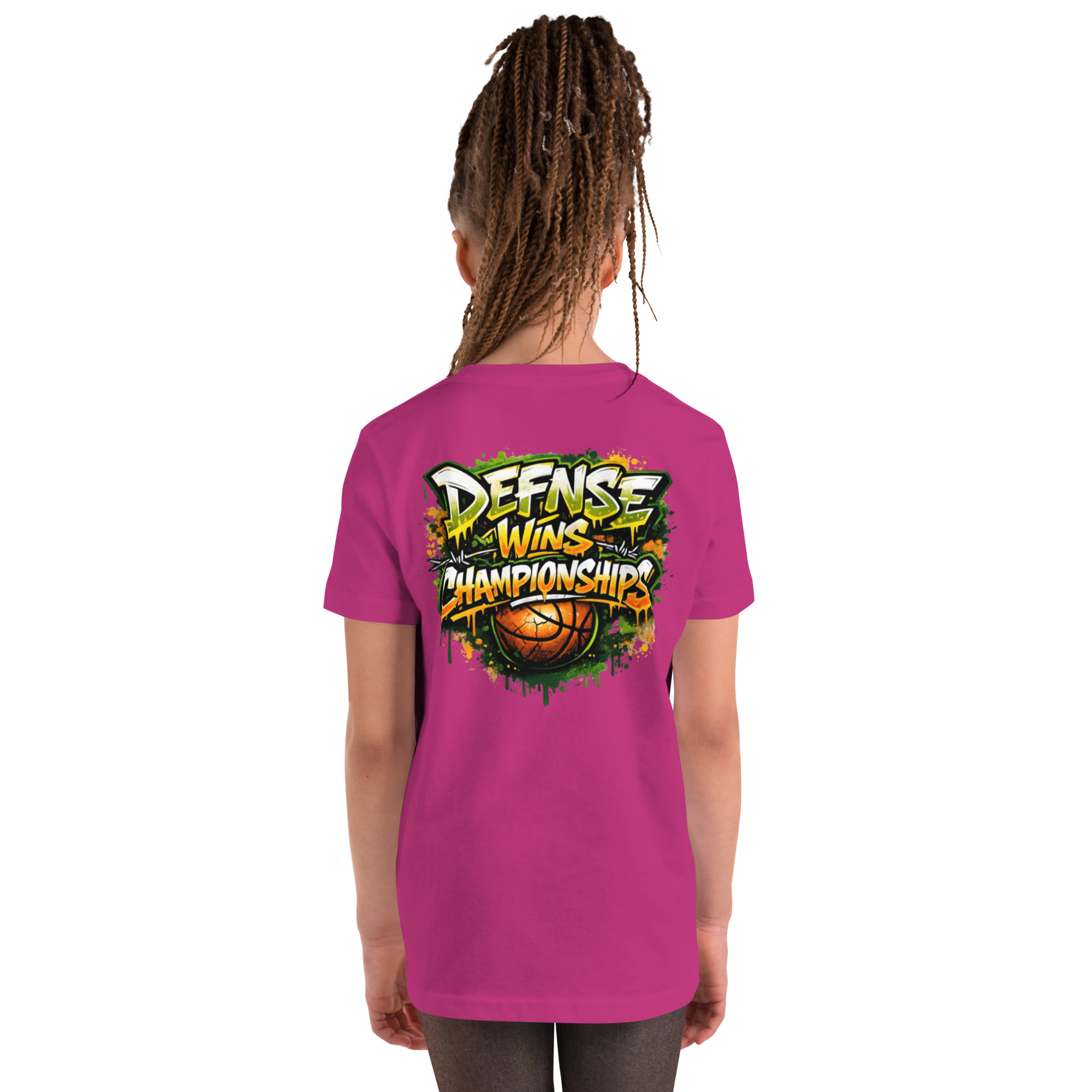 Garcia Sports Shop Basketball Logo Youth T-Shirt - Image 23