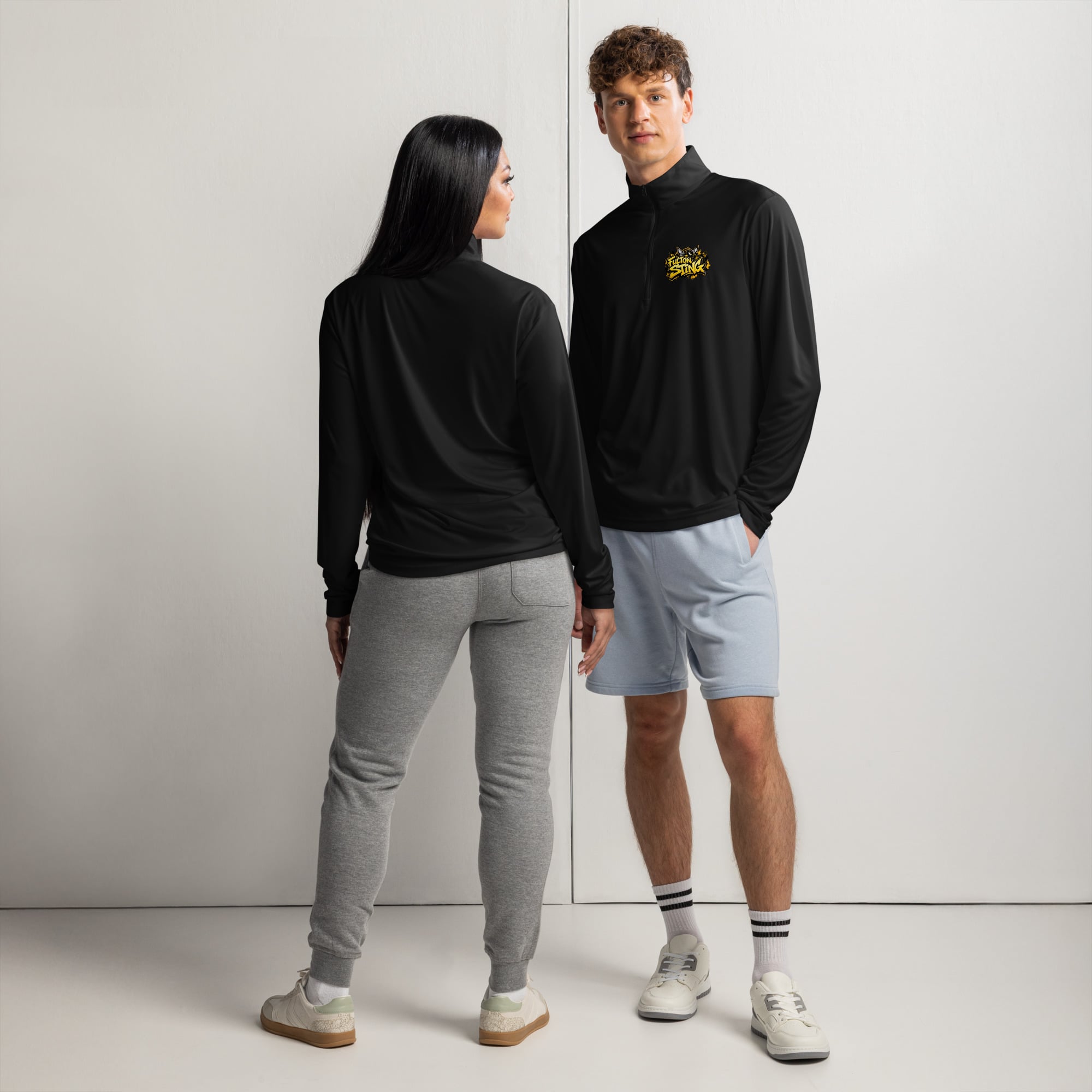 Unisex Fulton Sting Graffiti Logo Lightweight Pullover