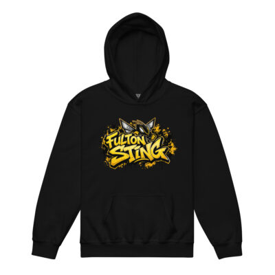 Fulton Sting Graffiti Logo Youth Hoodie (Basic)