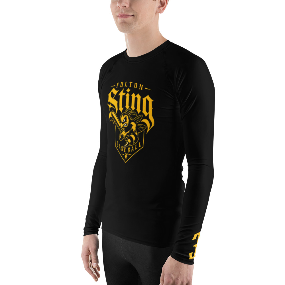 Sting Baseball Milius #3 Long Sleeve Dri-Fit Shirt - Image 3