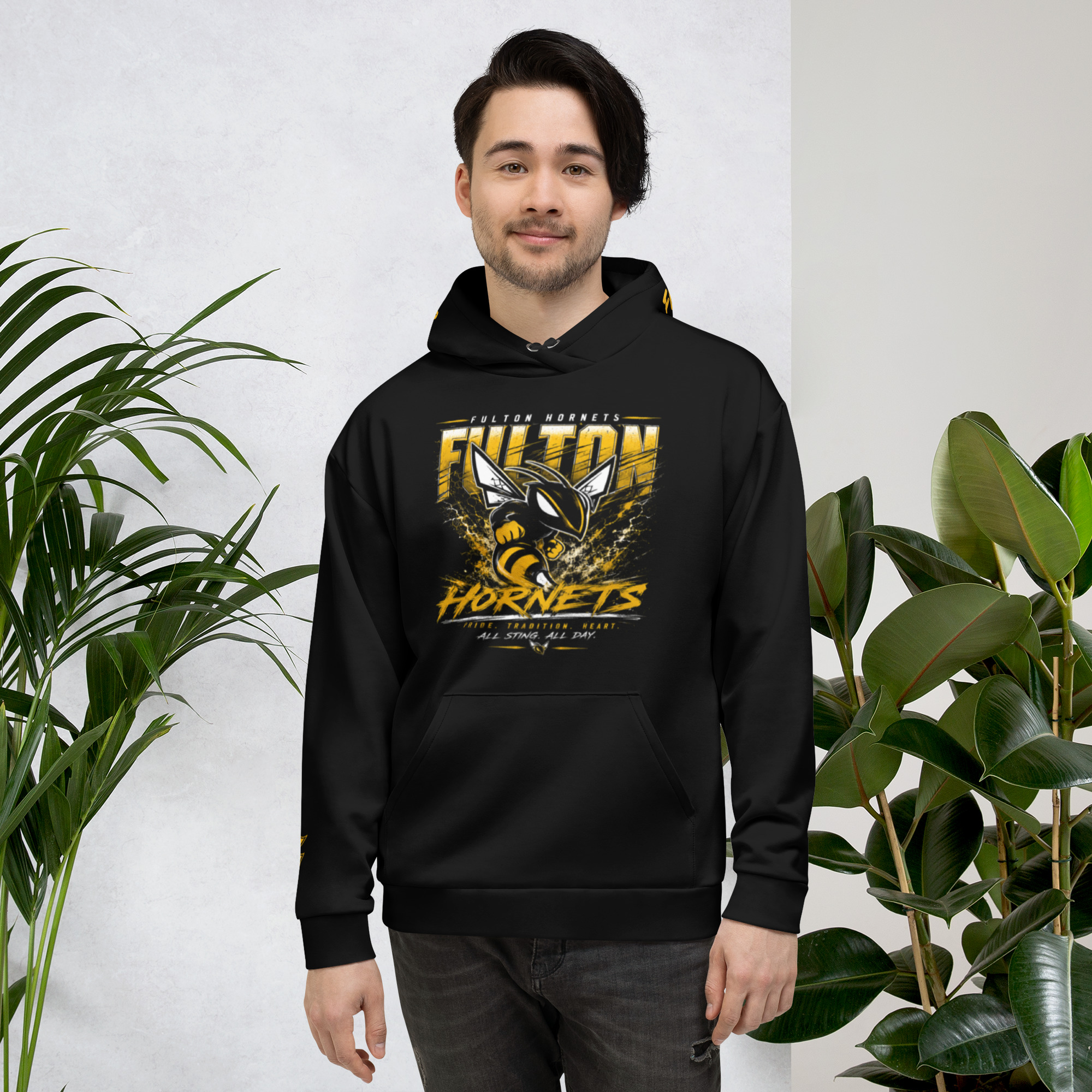 Hornets Design 2 Dri-Fit Hoodie