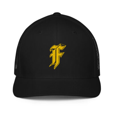 Fulton Hornets "F" Design Mesh Flex-Fit Hat