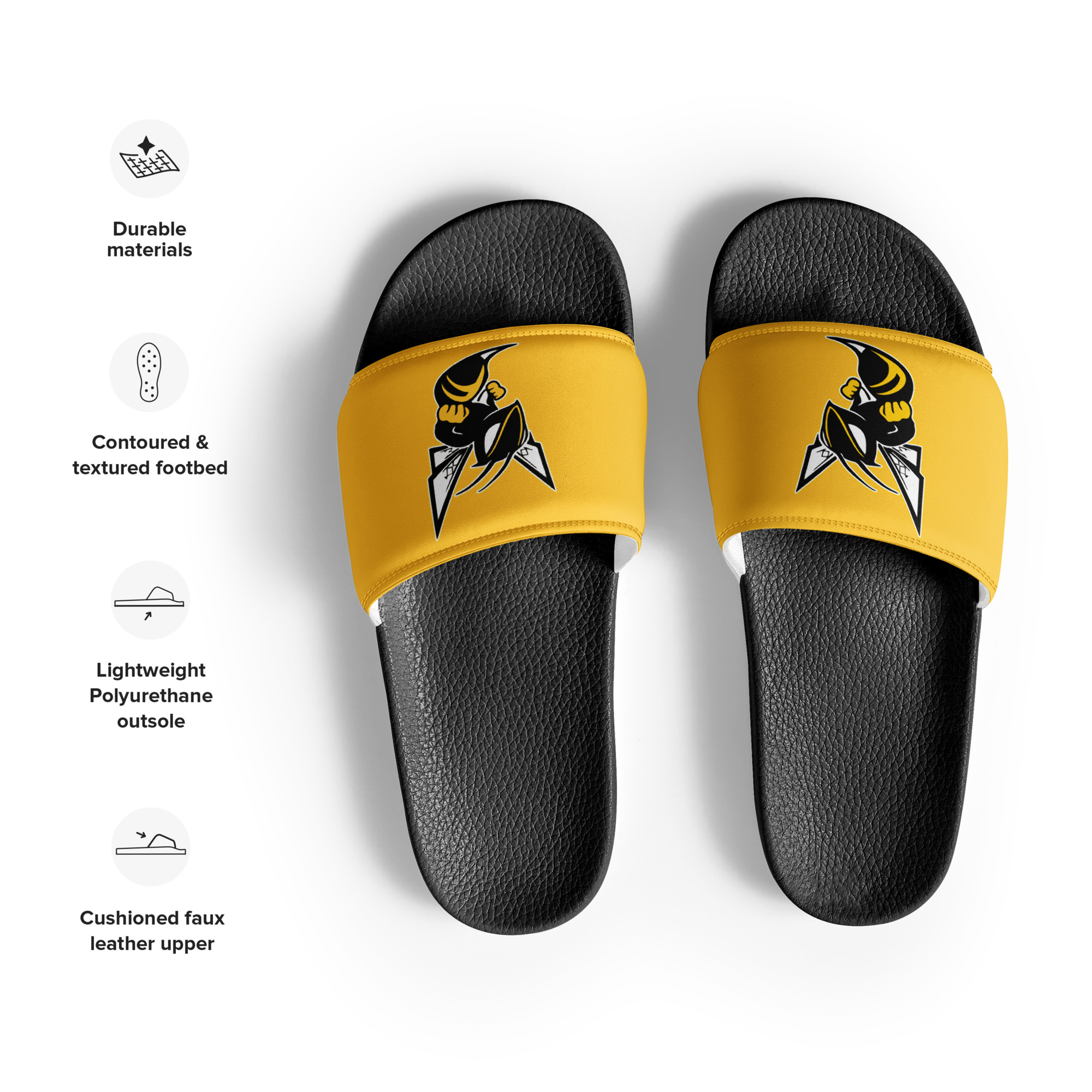 Hornets Men’s Slides - Image 4