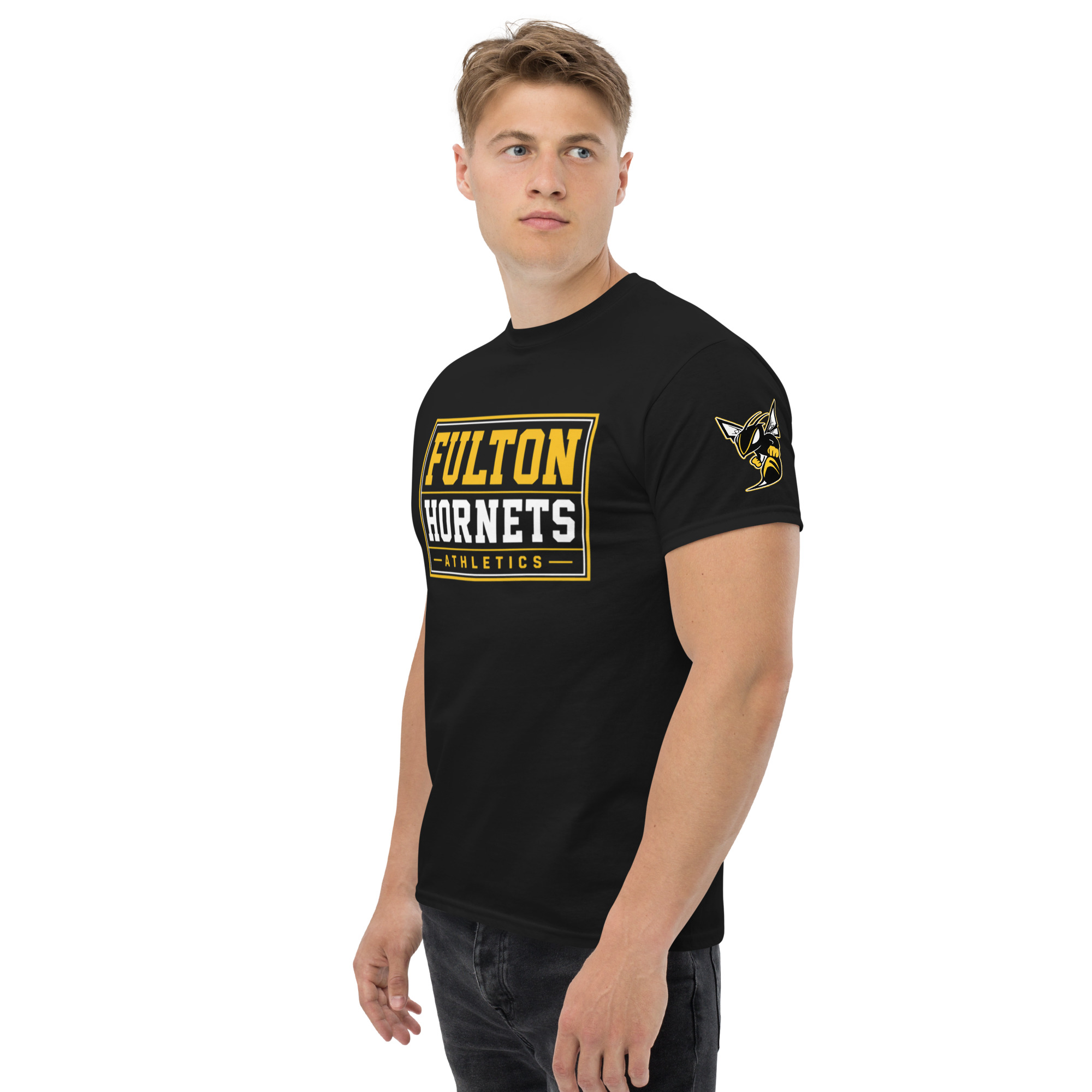 Hornets Athletics Design 1 T-Shirt - Image 5