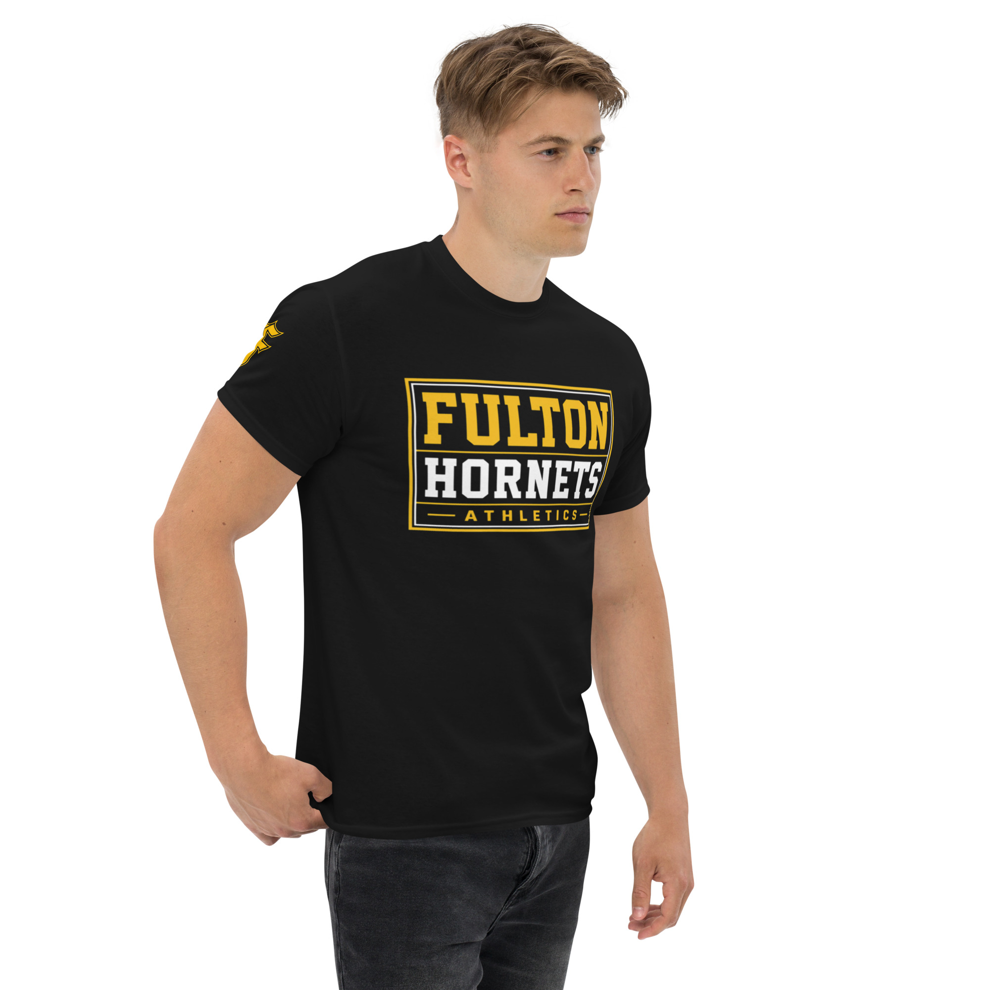 Hornets Athletics Design 1 T-Shirt - Image 6