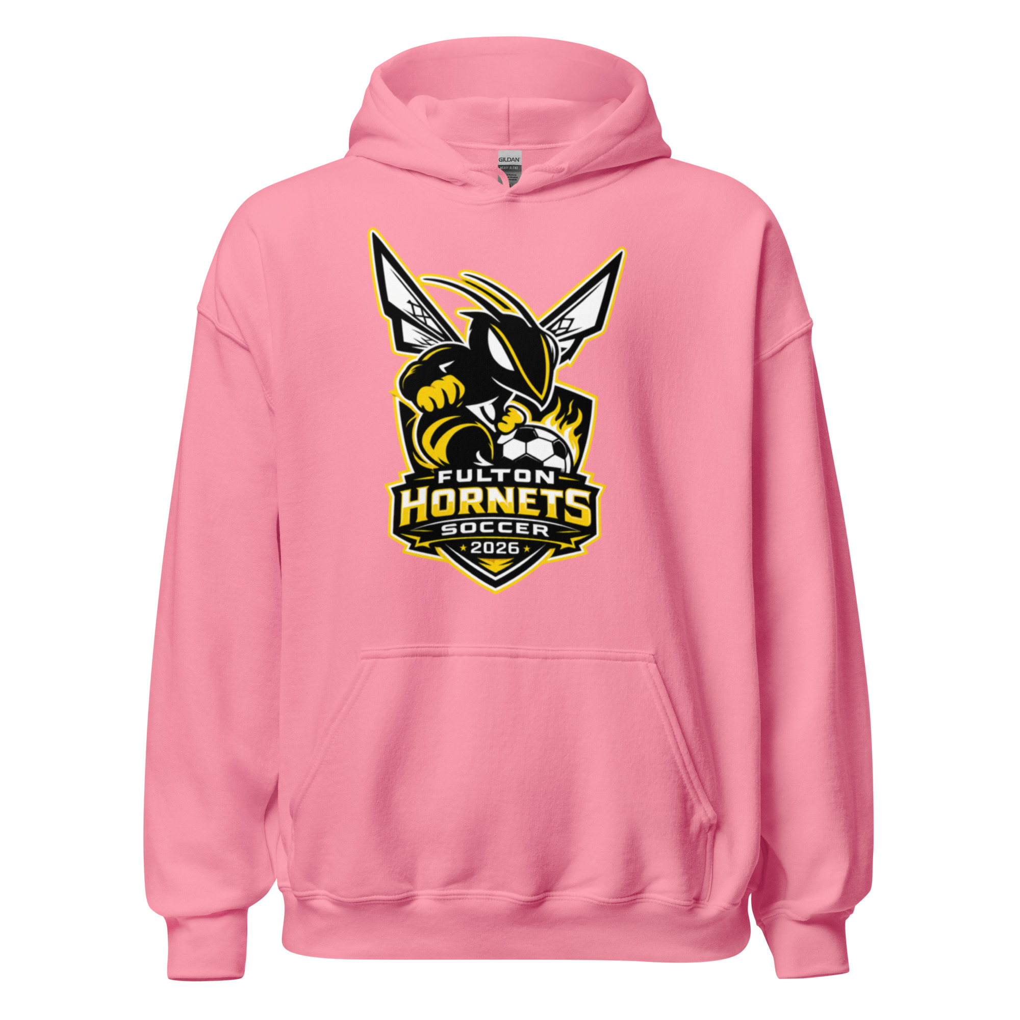 Fulton Hornets Soccer 2026 Hoodie - Image 3