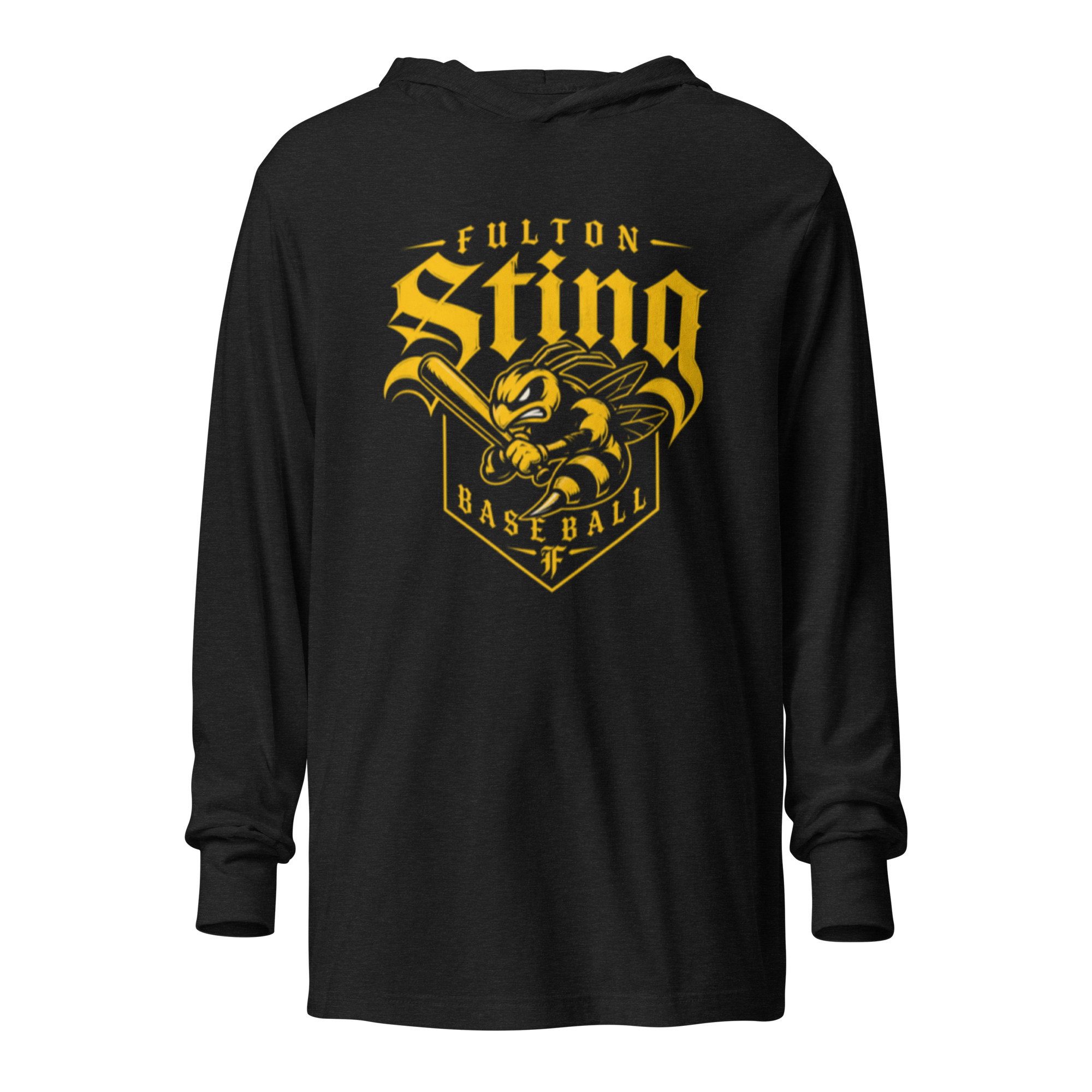 Sting Baseball McLeod #0 Hooded Long-Sleeve Tee