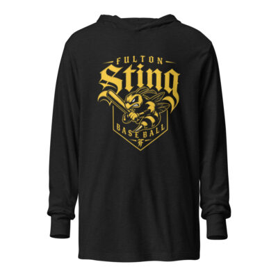 Sting Baseball Quick #10 Hooded Long-Sleeve