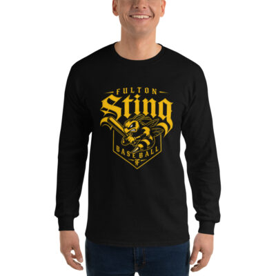 Sting Baseball Long Sleeve Shirt