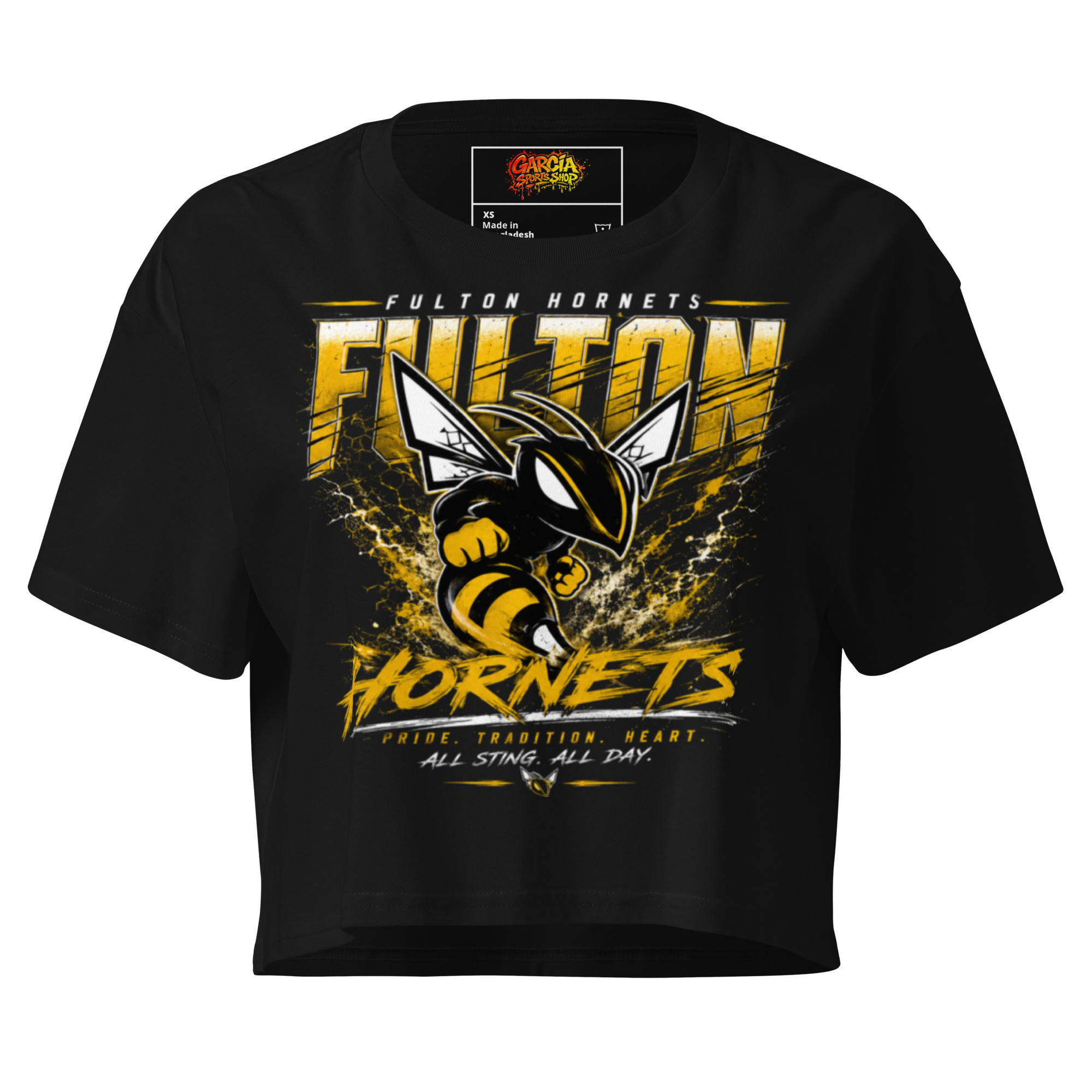 Hornets Design 2 Women’s Crop Top