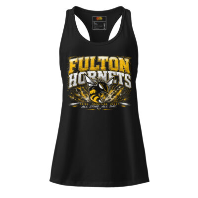Hornets Design 1 Women's Racerback Tank Top