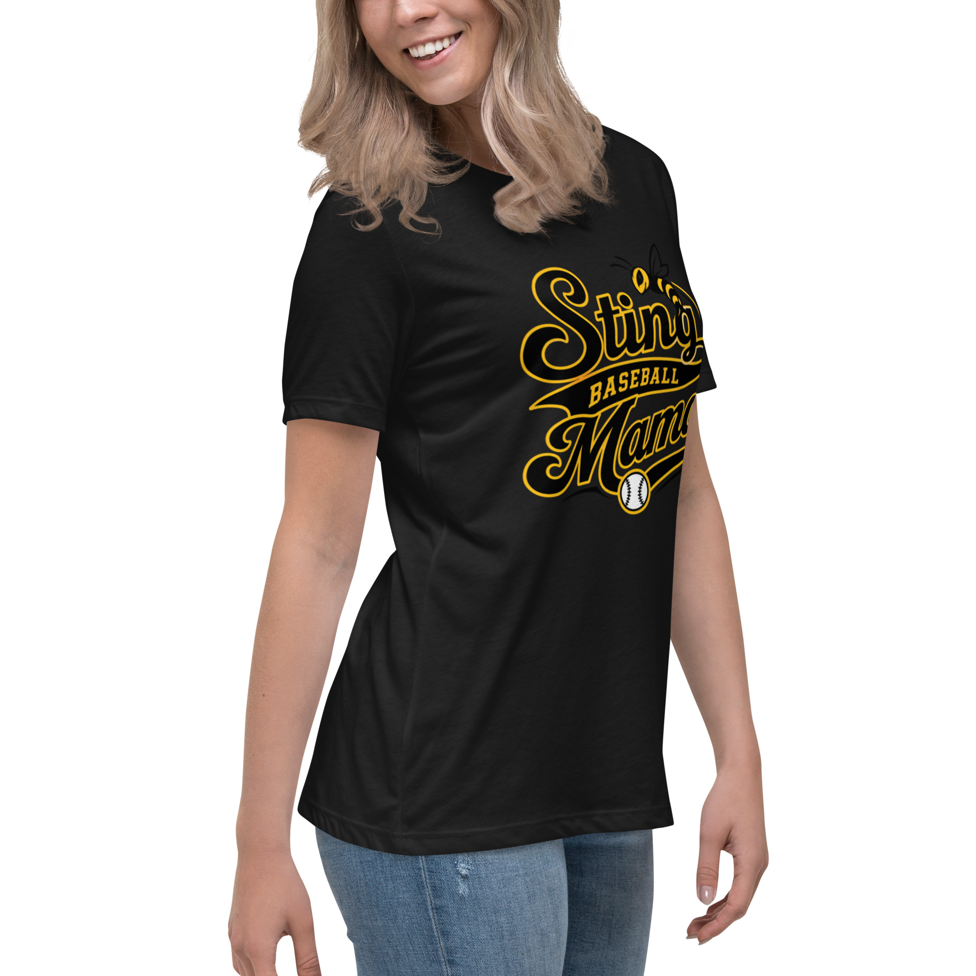 Sting Baseball Mama T-Shirt - Image 7