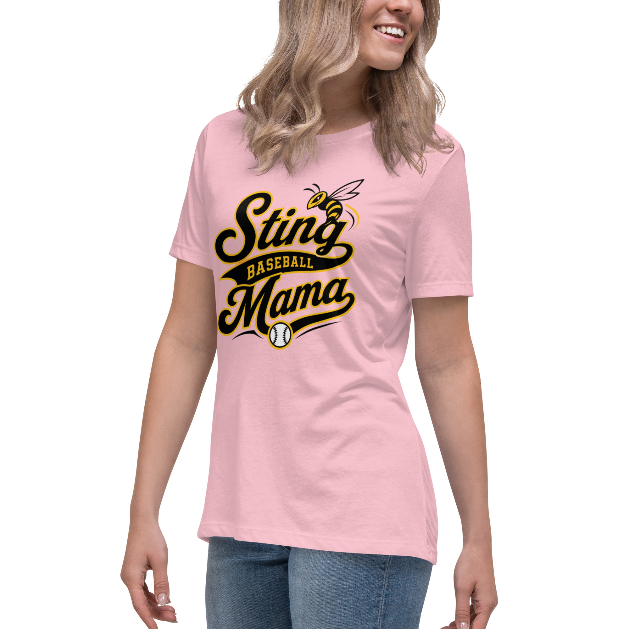 Sting Baseball Mama T-Shirt - Image 6