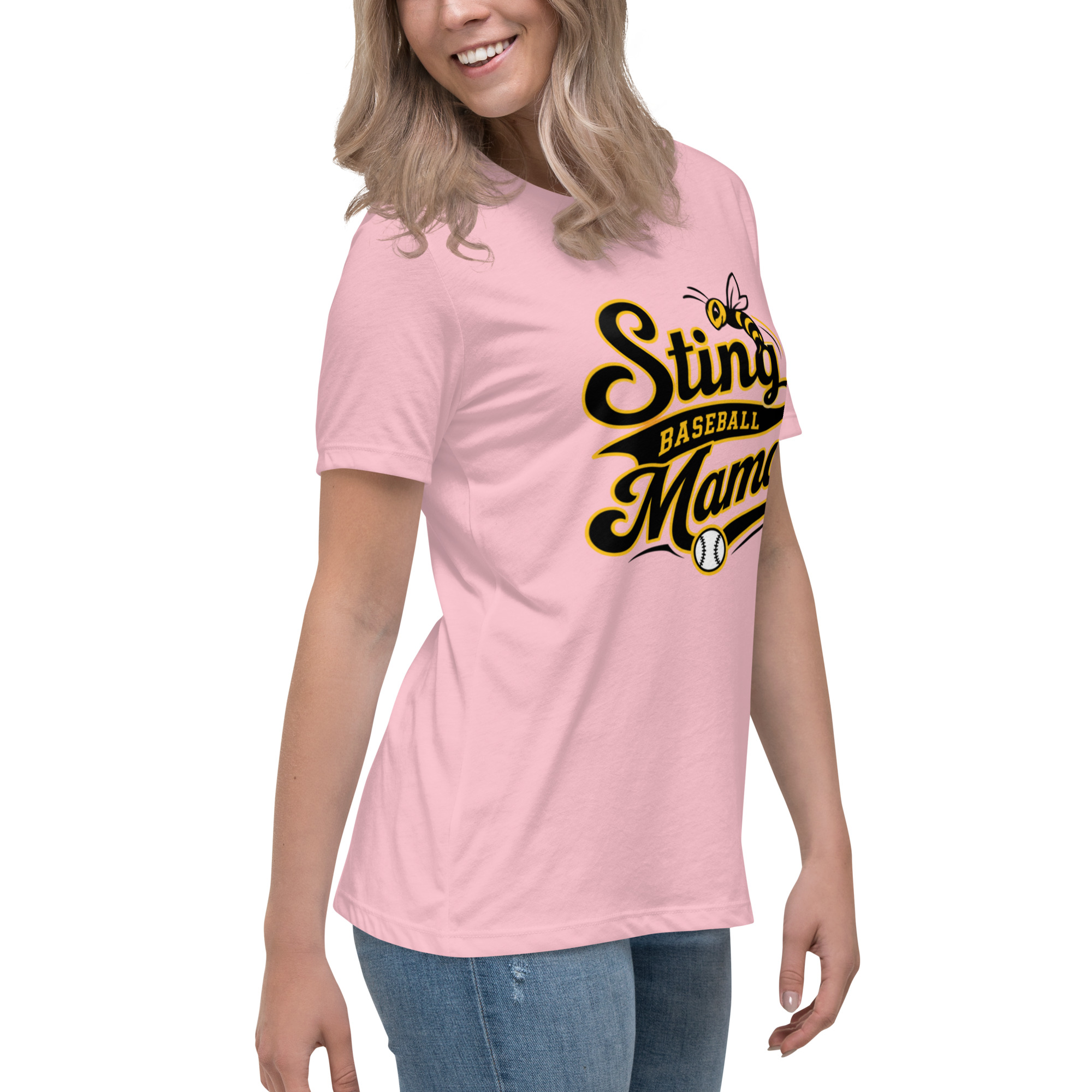 Sting Baseball Mama T-Shirt - Image 8