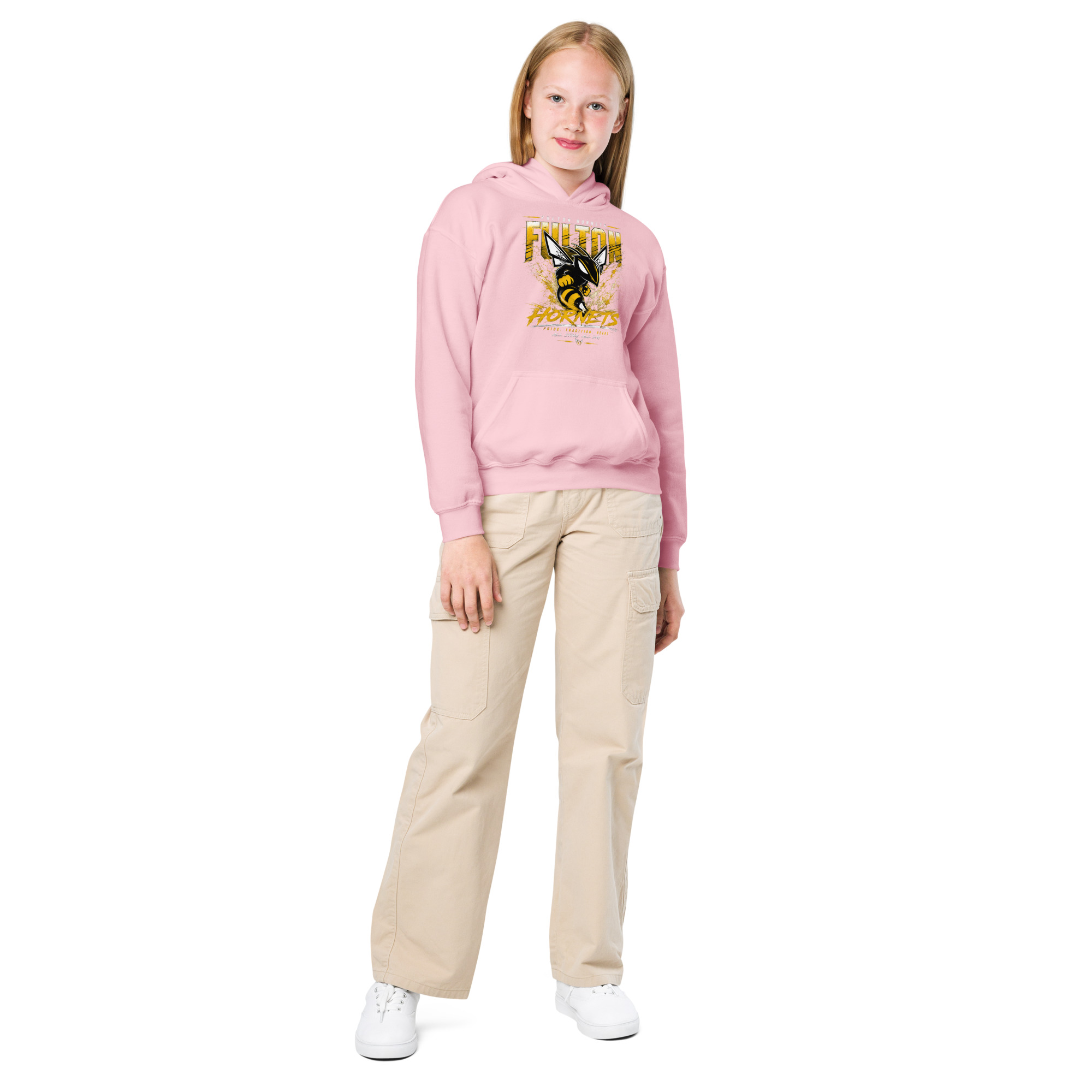 Hornets Design 2 Hoodie (Youth) - Image 6