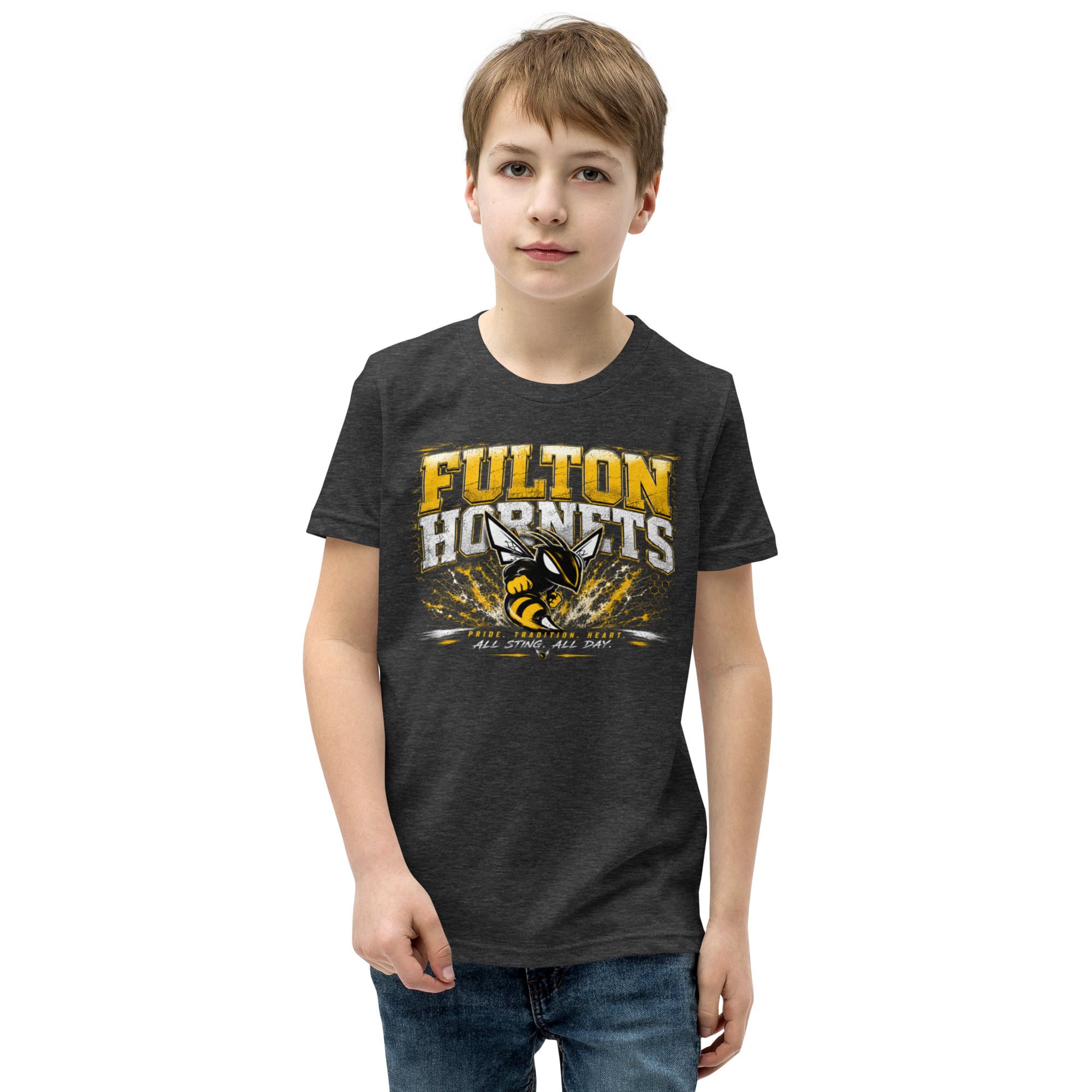 Hornets Design 1 T-Shirt (Youth) - Image 2