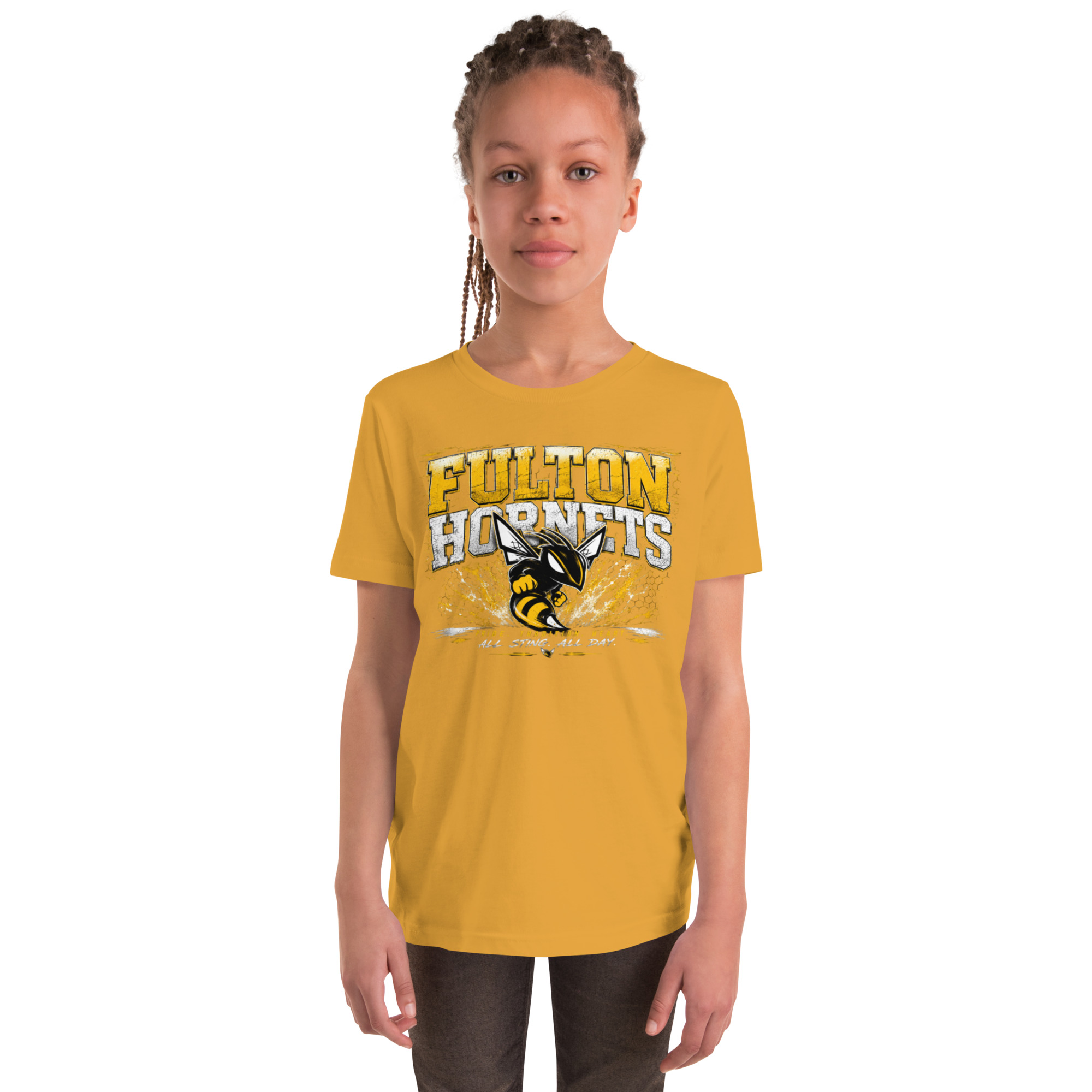 Hornets Design 1 T-Shirt (Youth) - Image 5