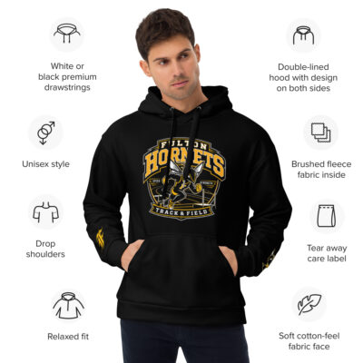 Fulton Hornet Track & Field 2026 Dri-Fit Hoodie