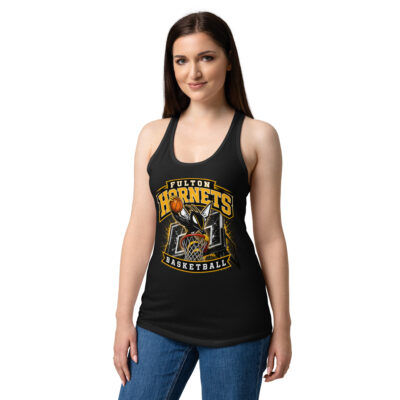 Fulton Hornets Basketball 2026 Racerback Tank Top